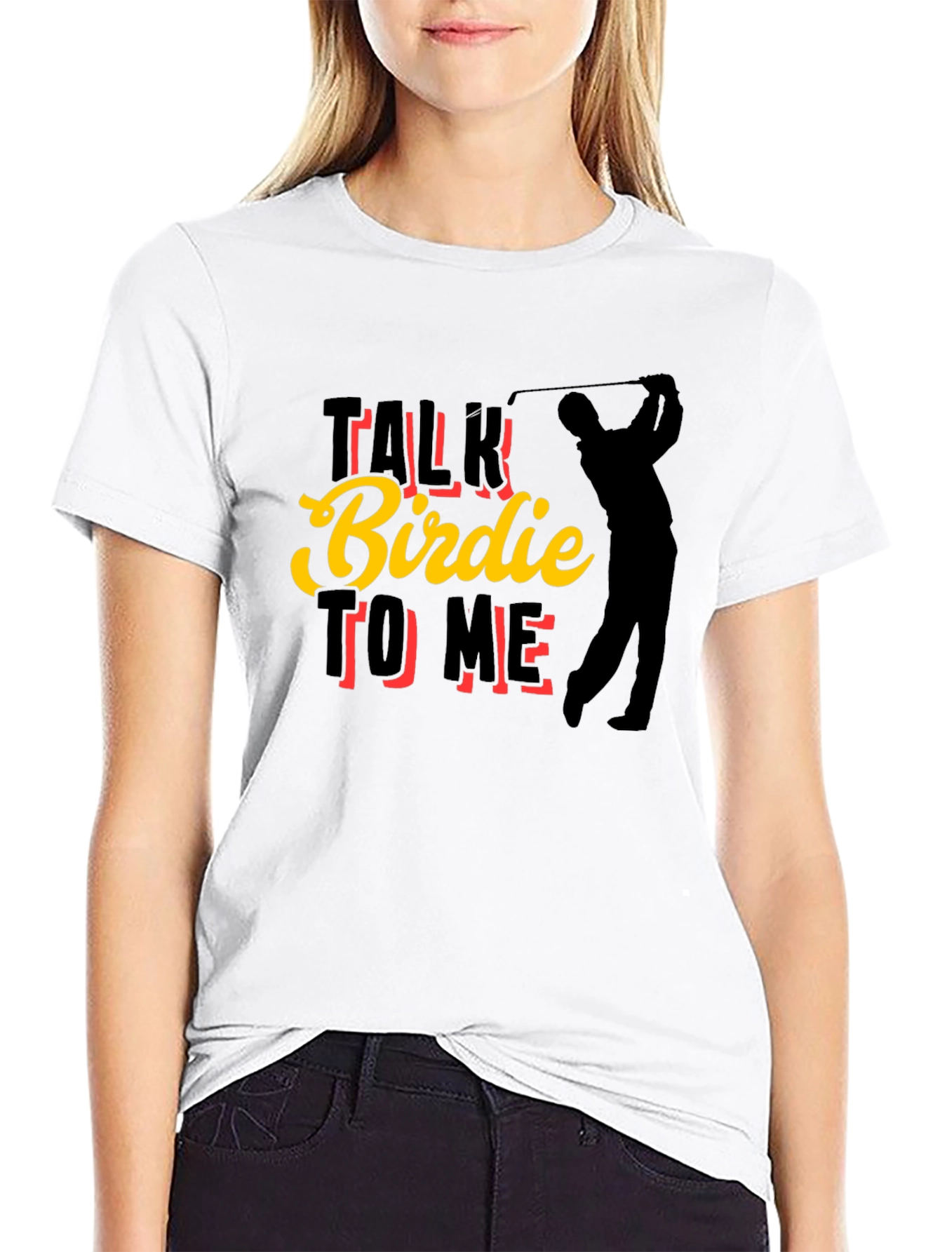 Talk Birdie To Me Golf T-Shirt - Golfer Tee