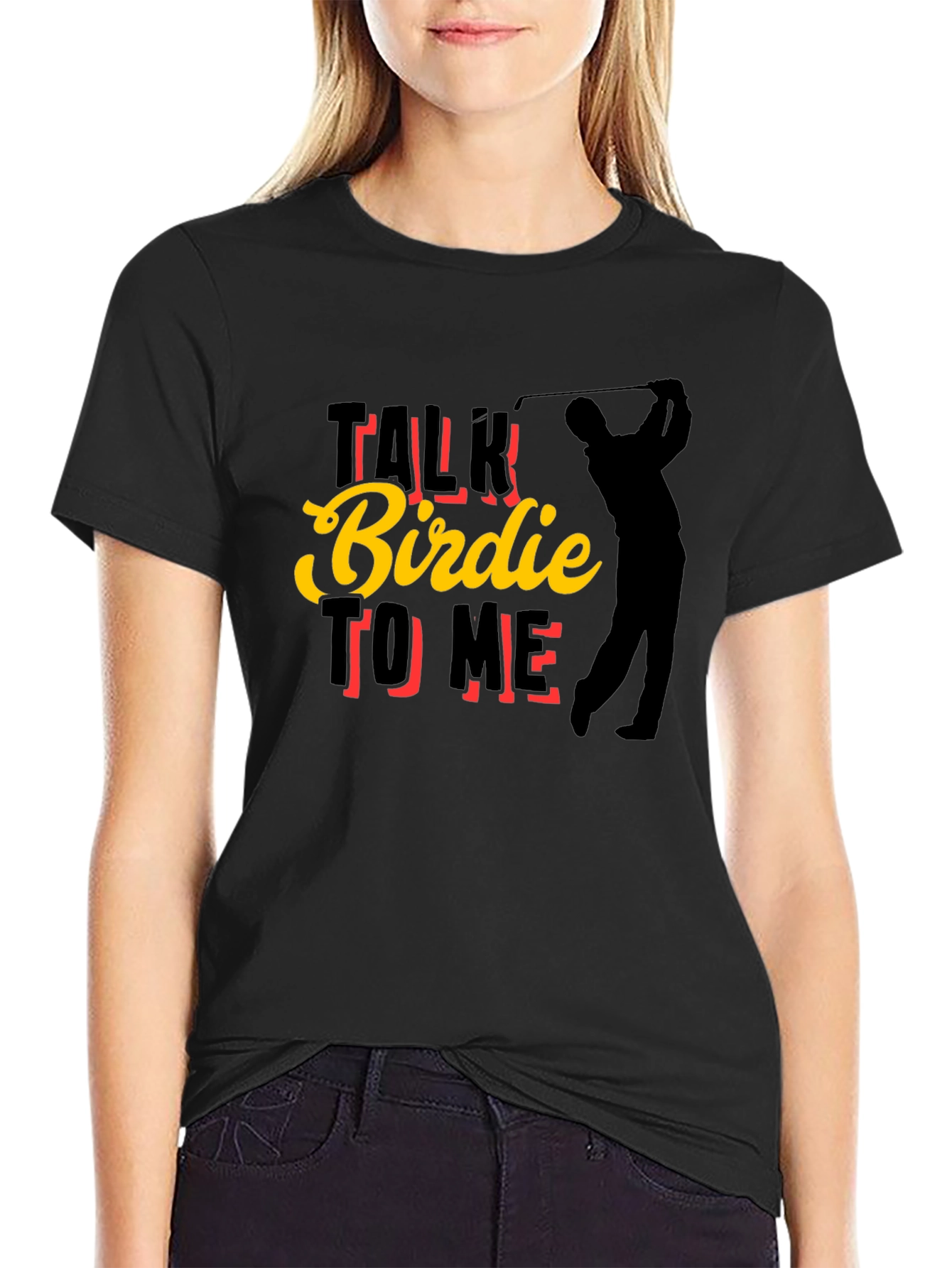 Talk Birdie To Me Golf T-Shirt - Golfer Tee