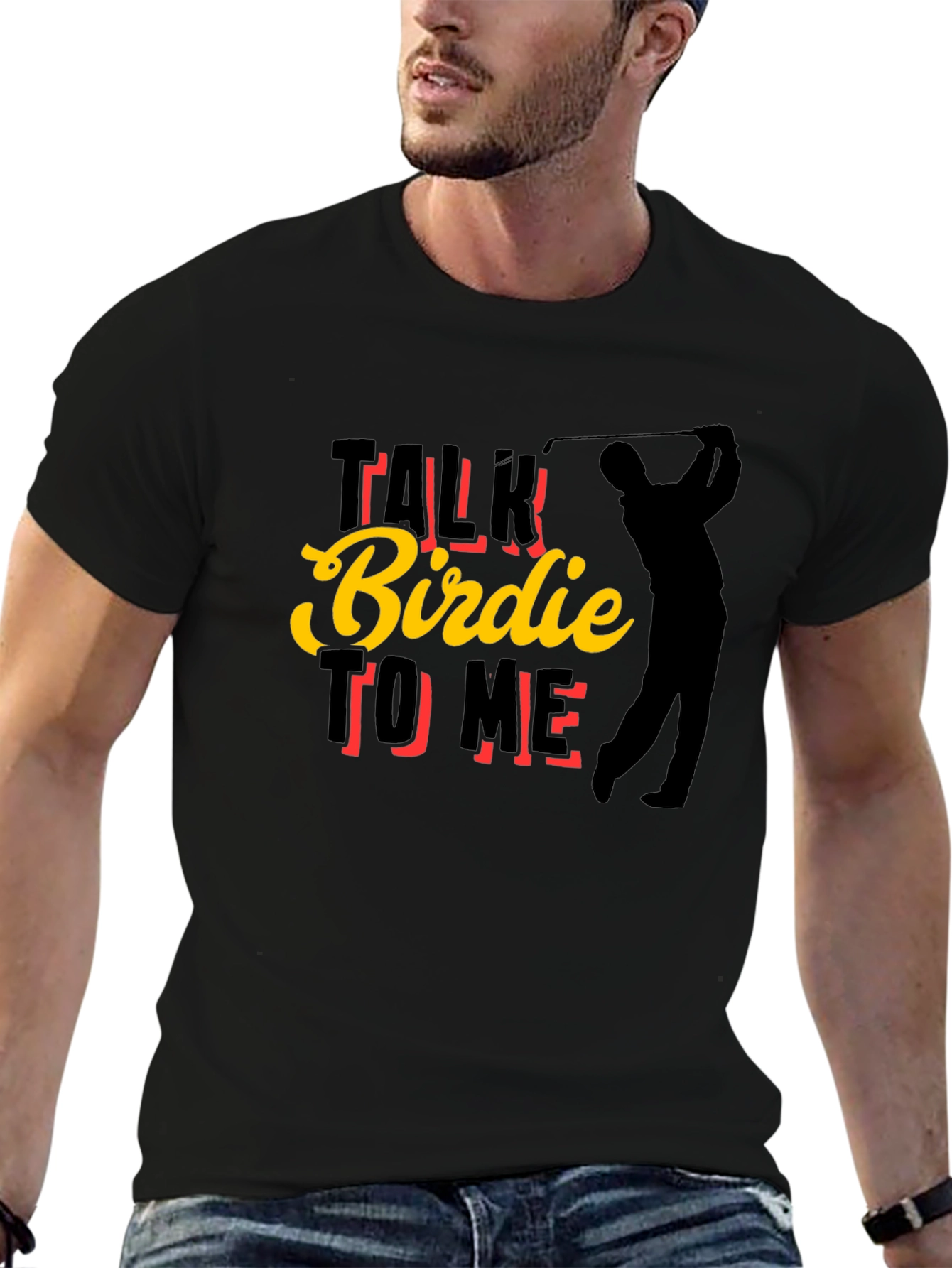 Talk Birdie To Me Golf T-Shirt - Golfer Tee
