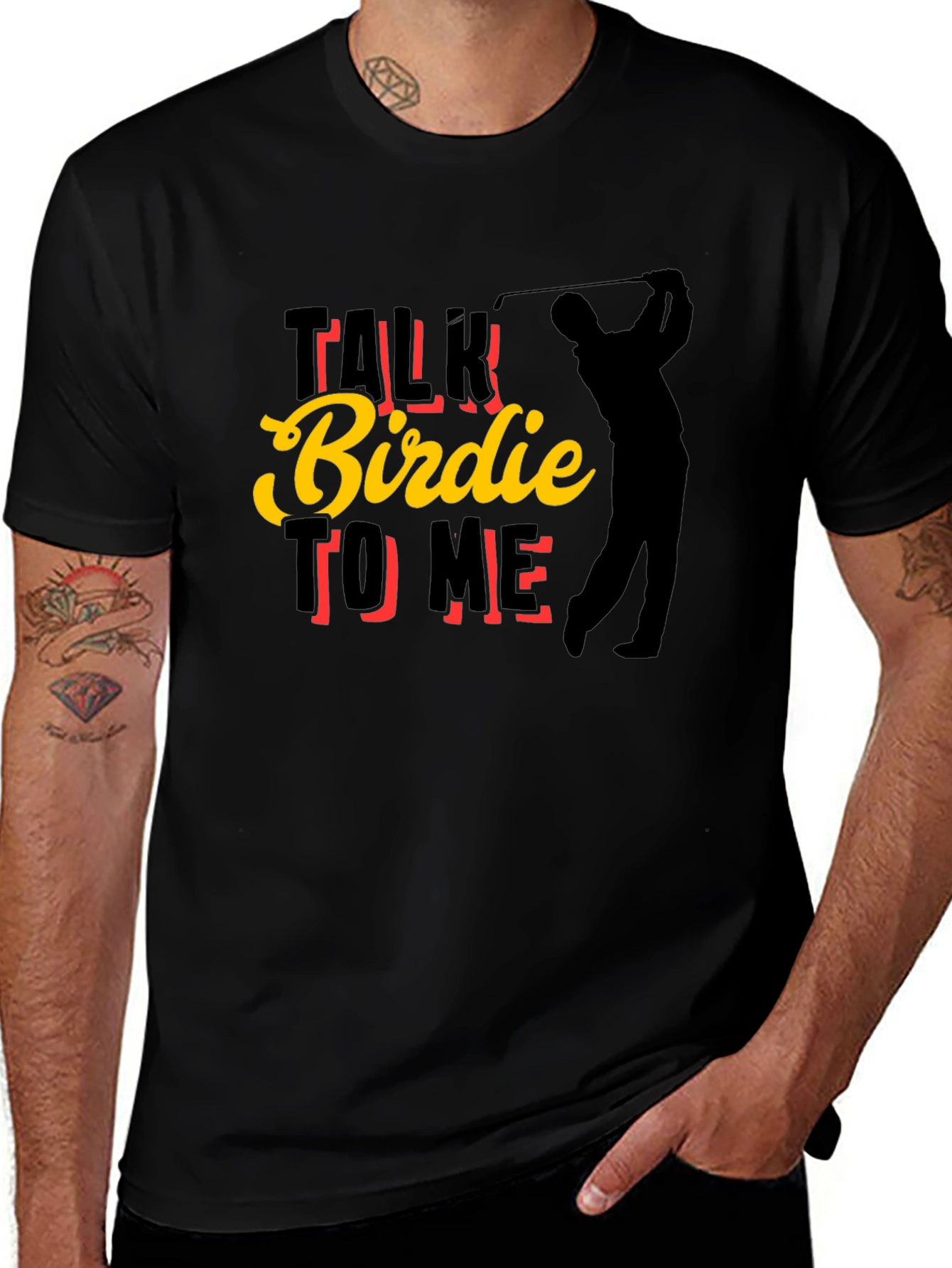 Talk Birdie To Me Golf T-Shirt - Golfer Tee