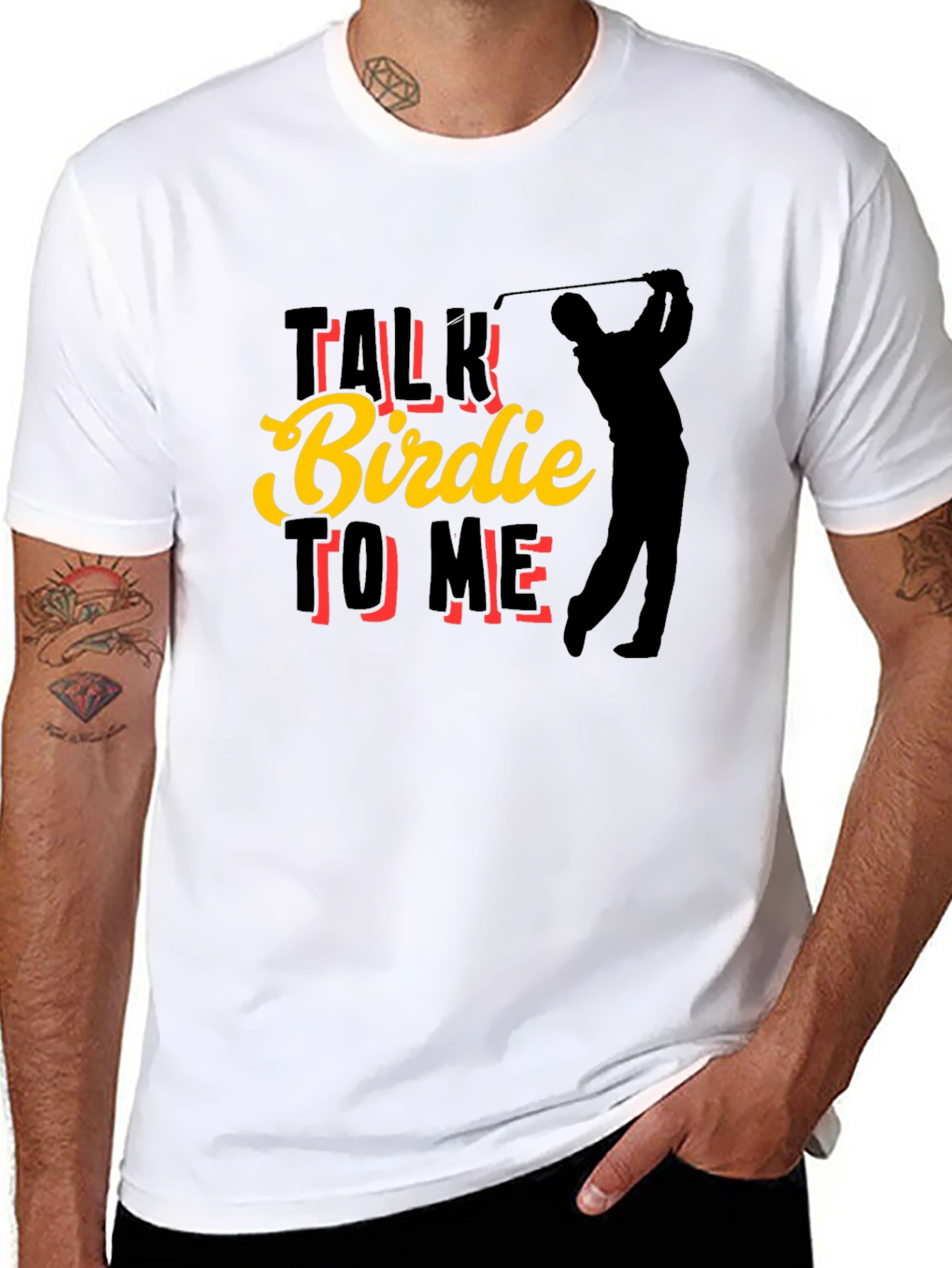 Talk Birdie To Me Golf T-Shirt - Golfer Tee