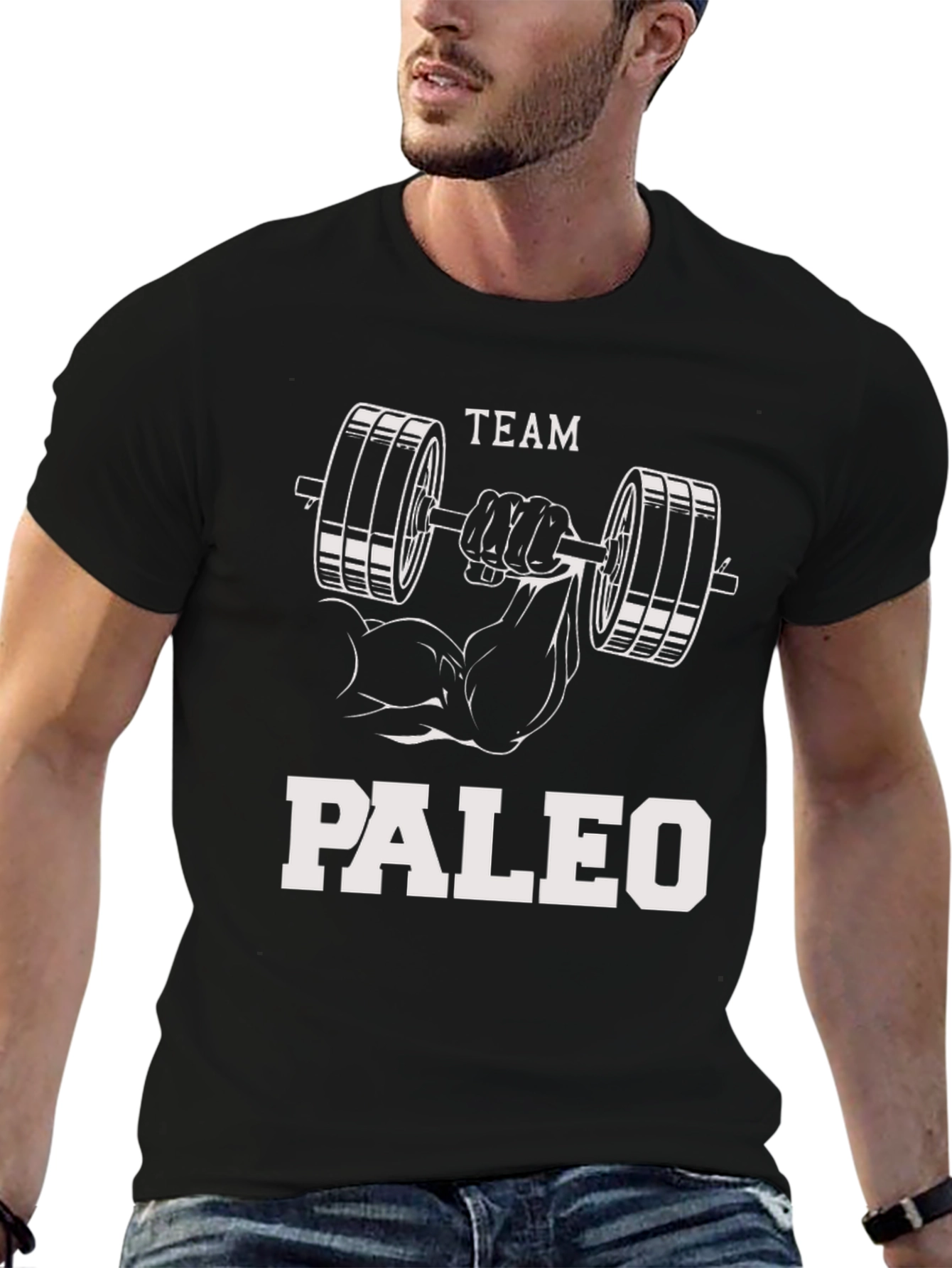 Team Paleo Weightlifting T-Shirt - Black