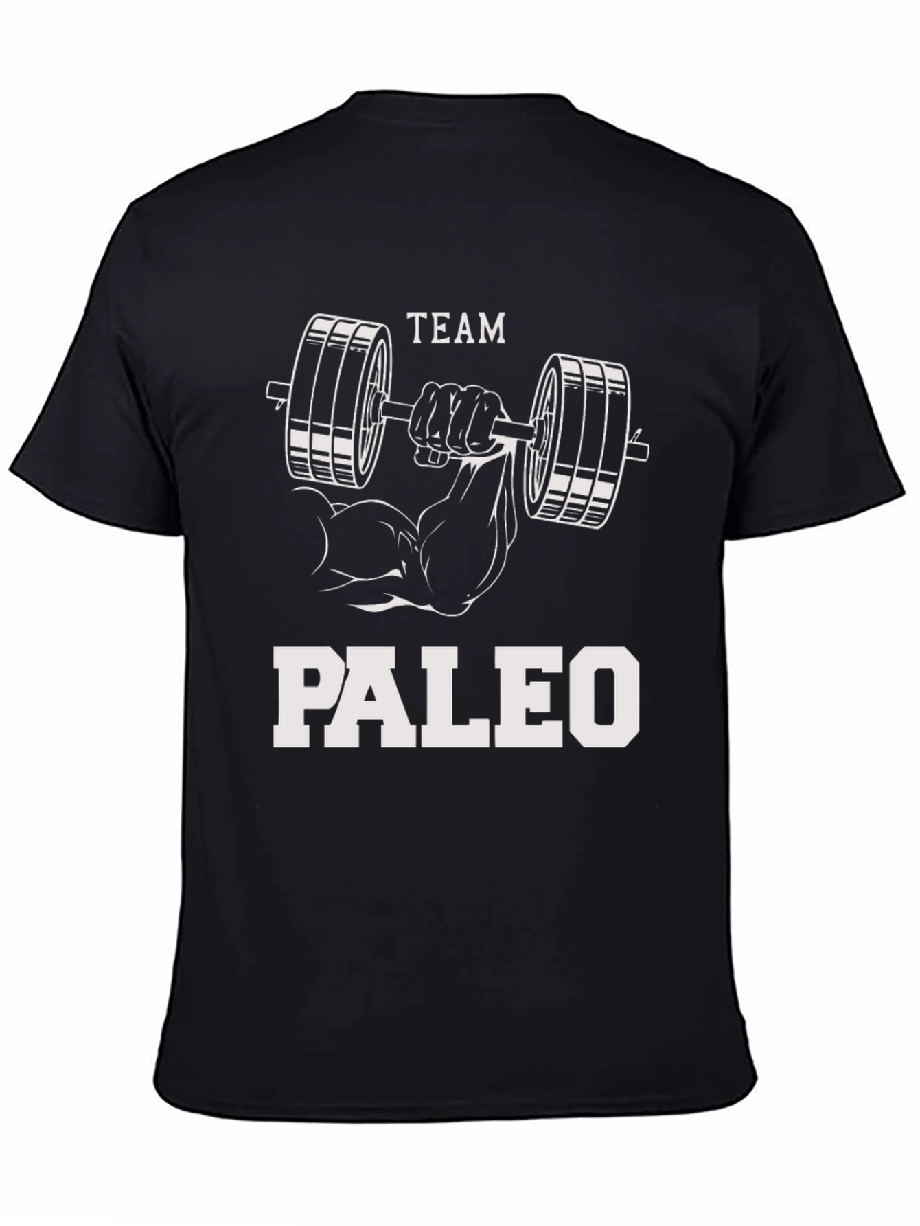 Team Paleo Weightlifting T-Shirt - Black