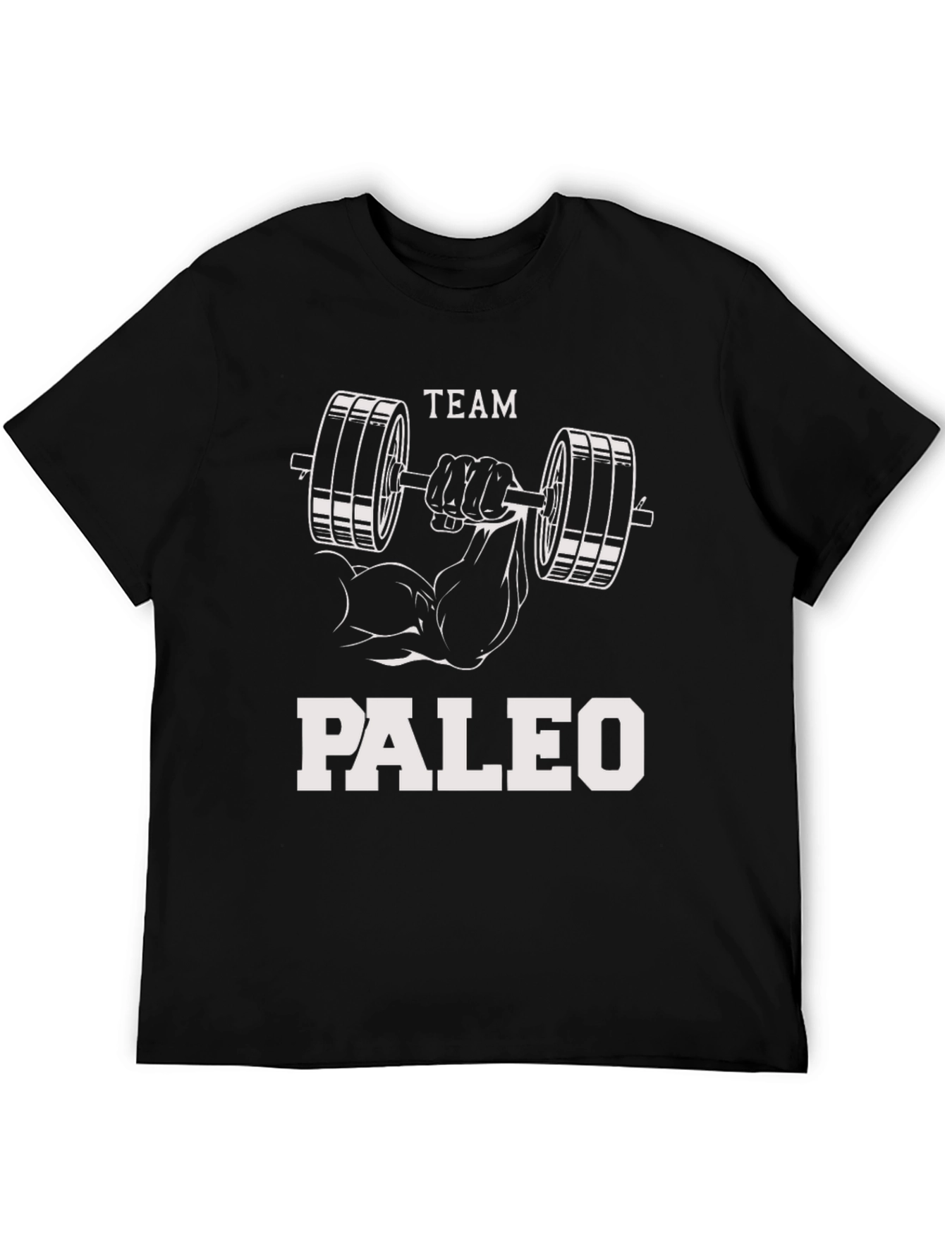 Team Paleo Weightlifting T-Shirt - Black