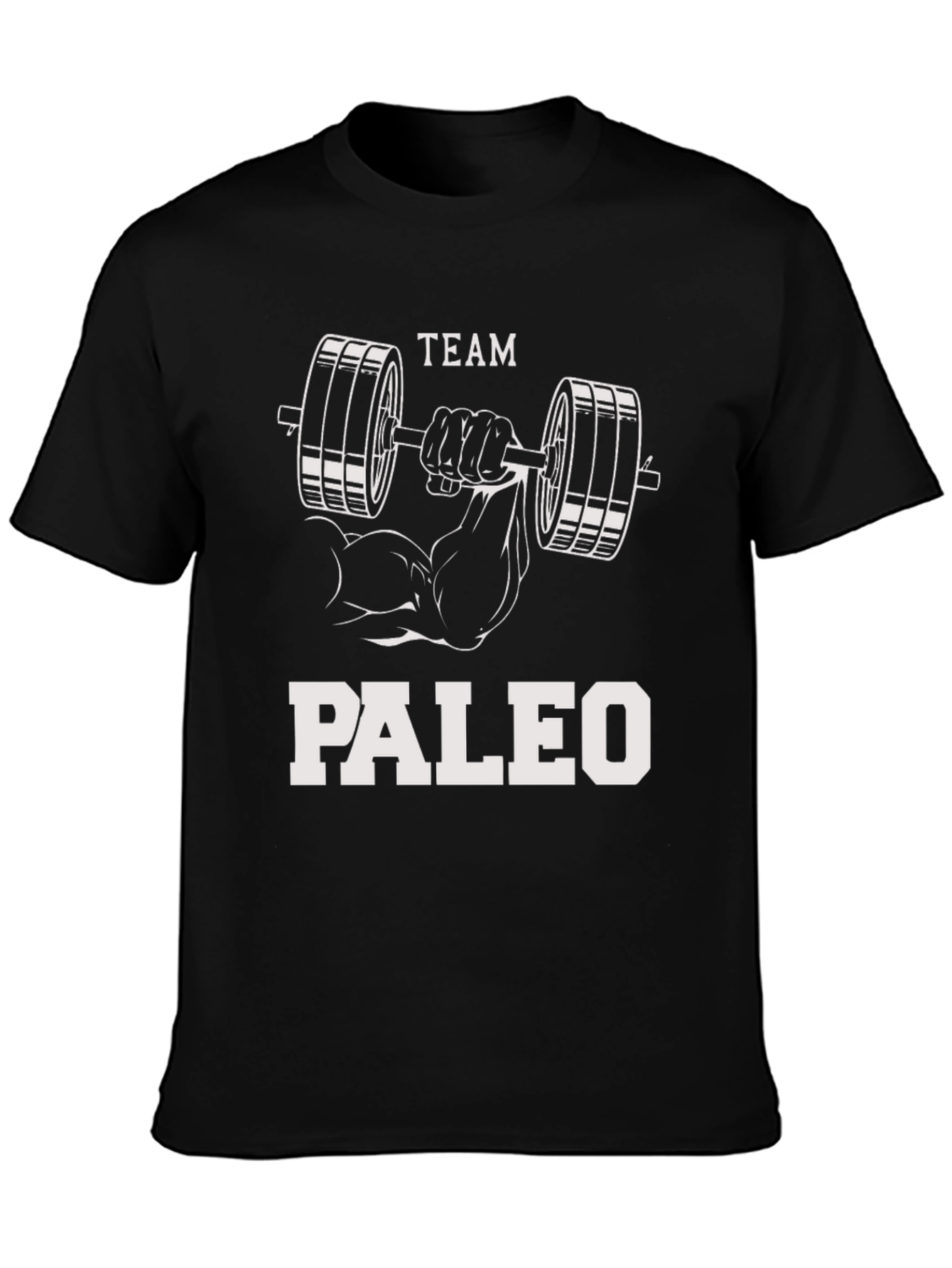 Team Paleo Weightlifting T-Shirt - Black