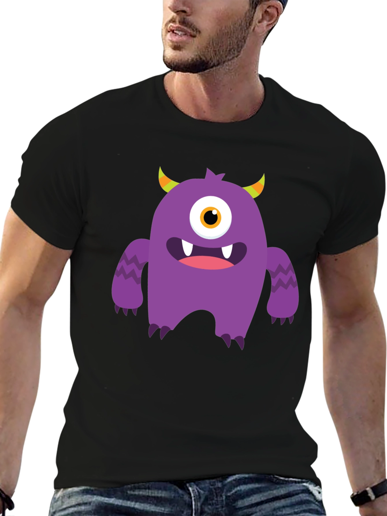Monster Graphic Tee - Fun Whimsical Design