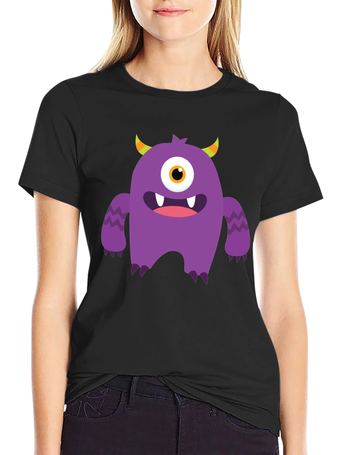 Monster Graphic Tee - Fun Whimsical Design