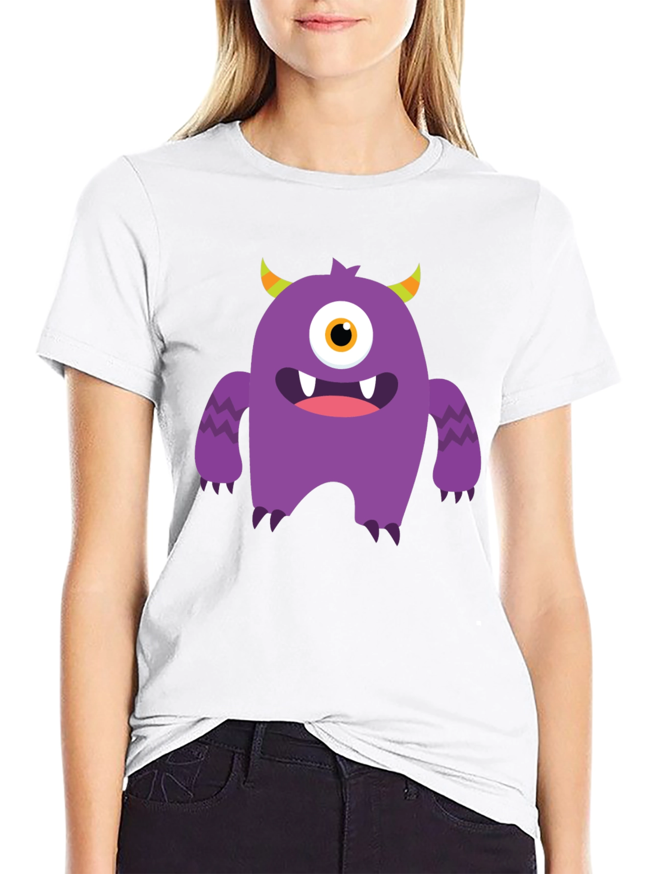 Monster Graphic Tee - Fun Whimsical Design