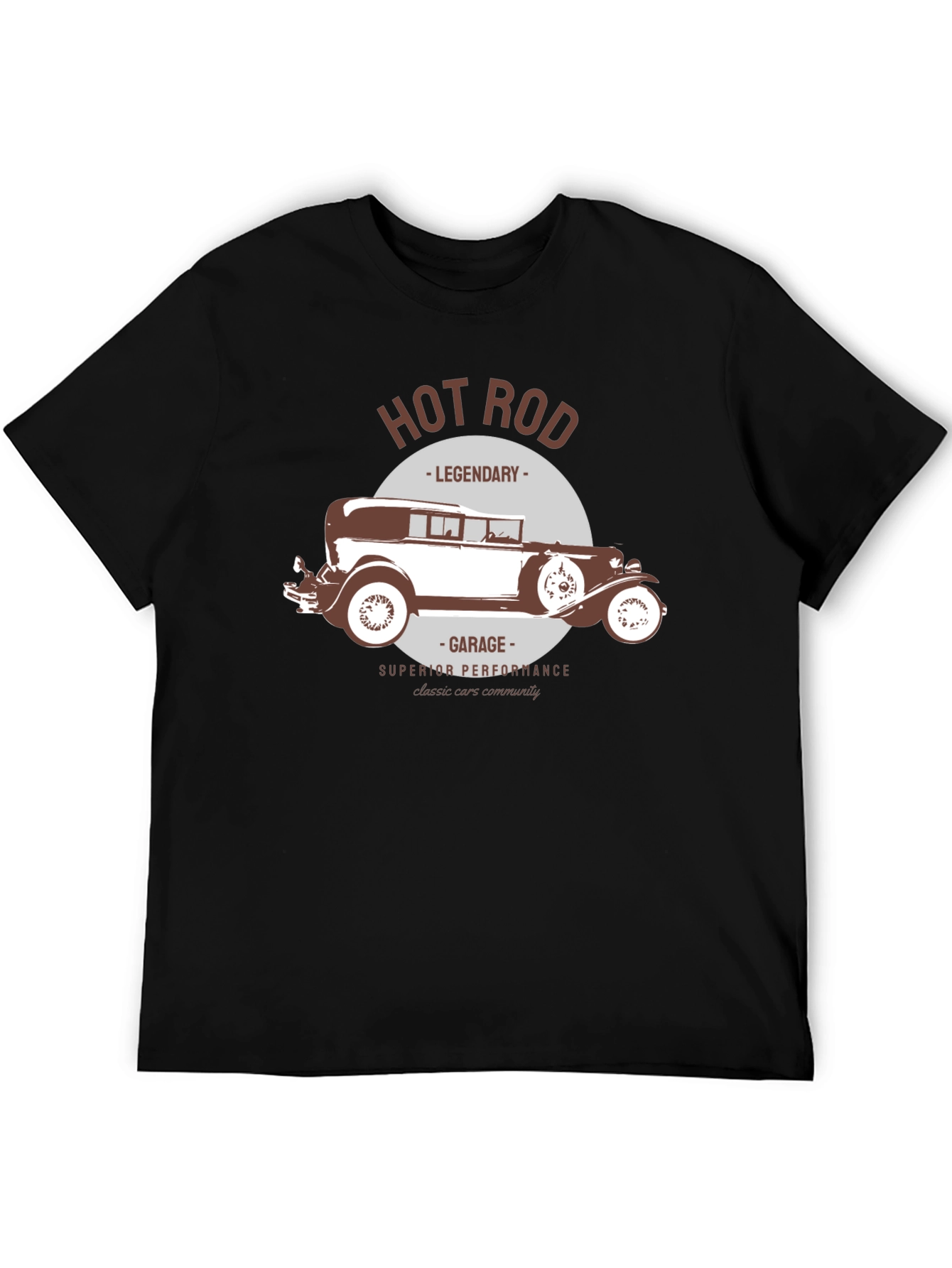 Hot Rod Garage T-Shirt - Classic Car Design