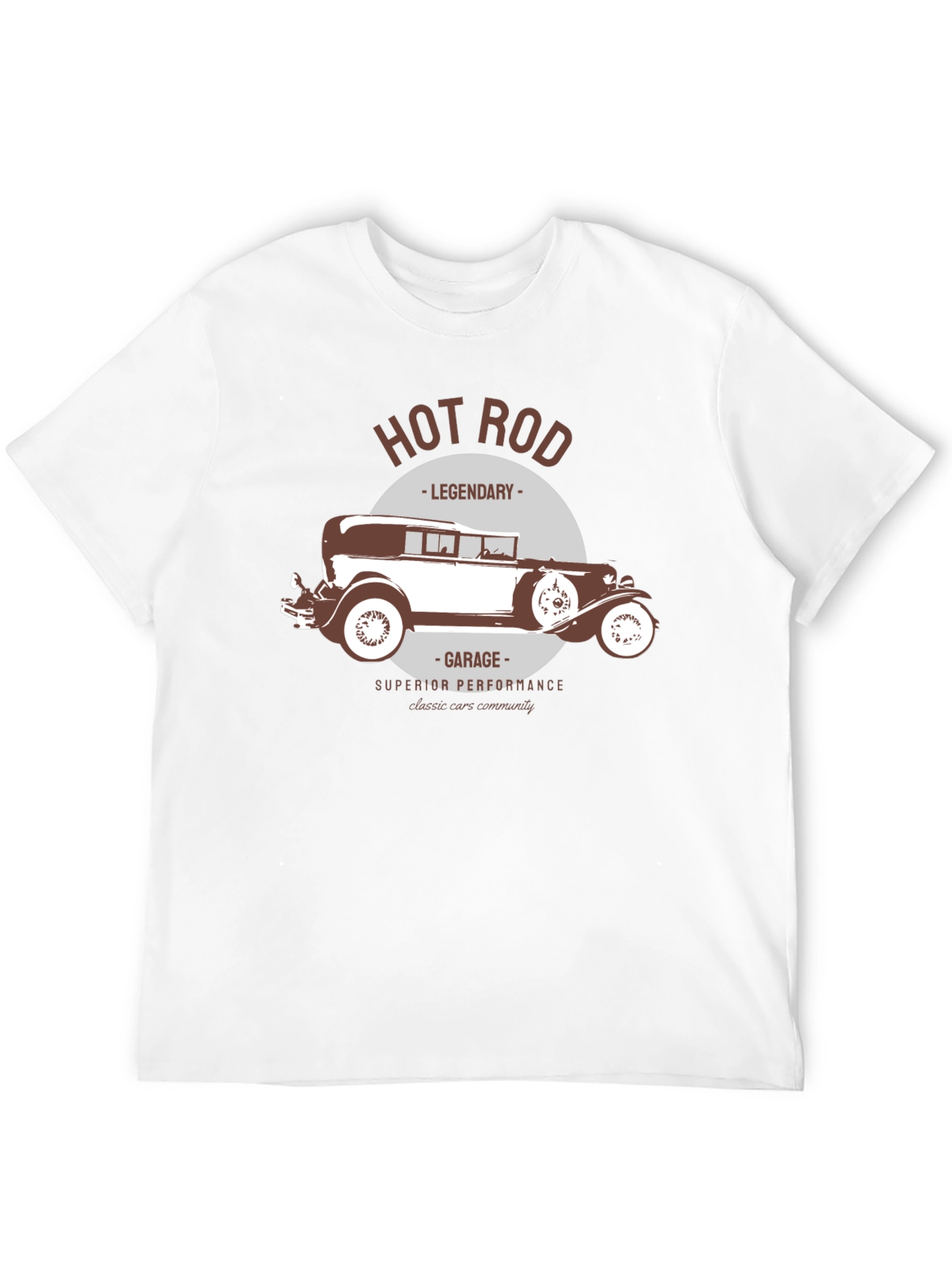 Hot Rod Garage T-Shirt - Classic Car Design