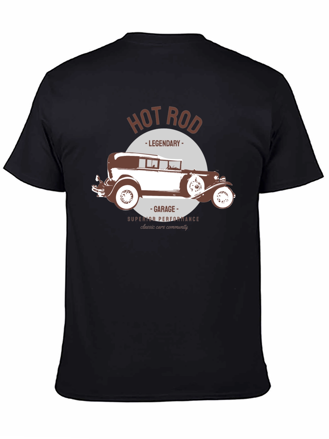 Hot Rod Garage T-Shirt - Classic Car Design