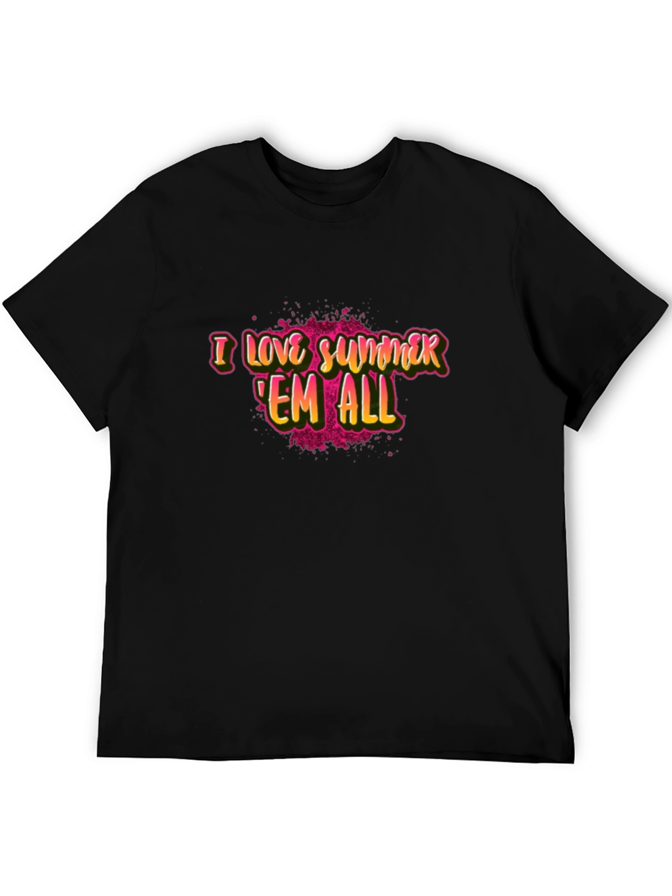 I Love Summer Em All Graphic Tee