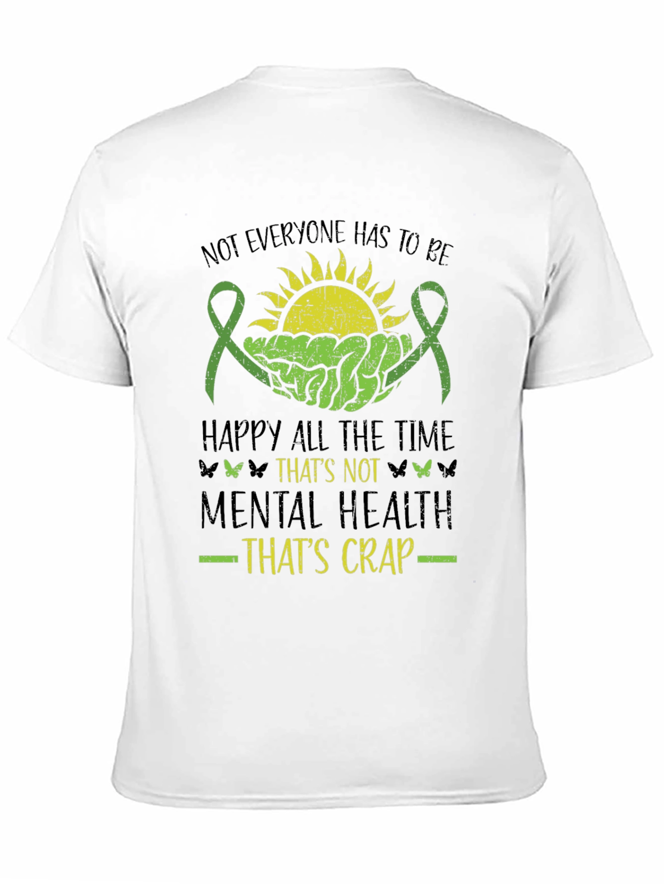 Mental Health Awareness Graphic T-Shirt