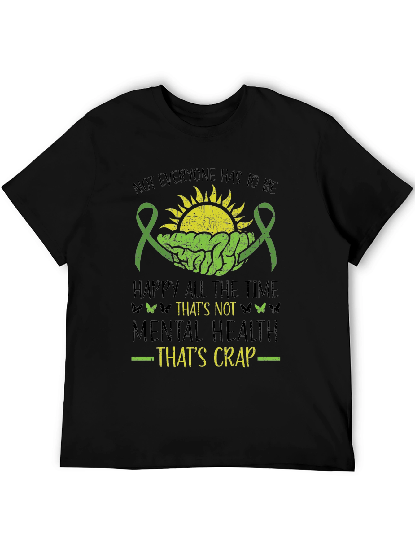 Mental Health Awareness Graphic T-Shirt