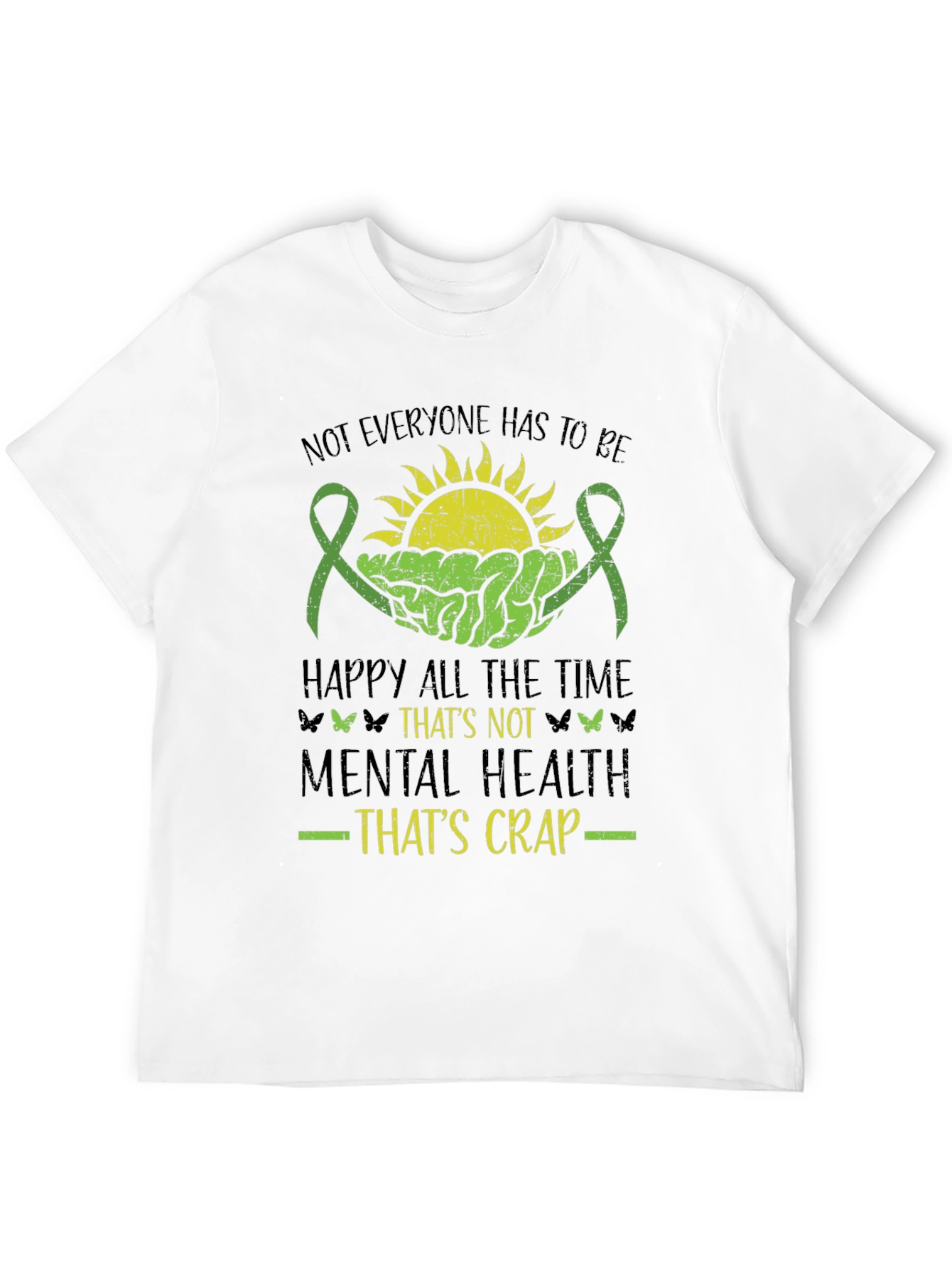 Mental Health Awareness Graphic T-Shirt