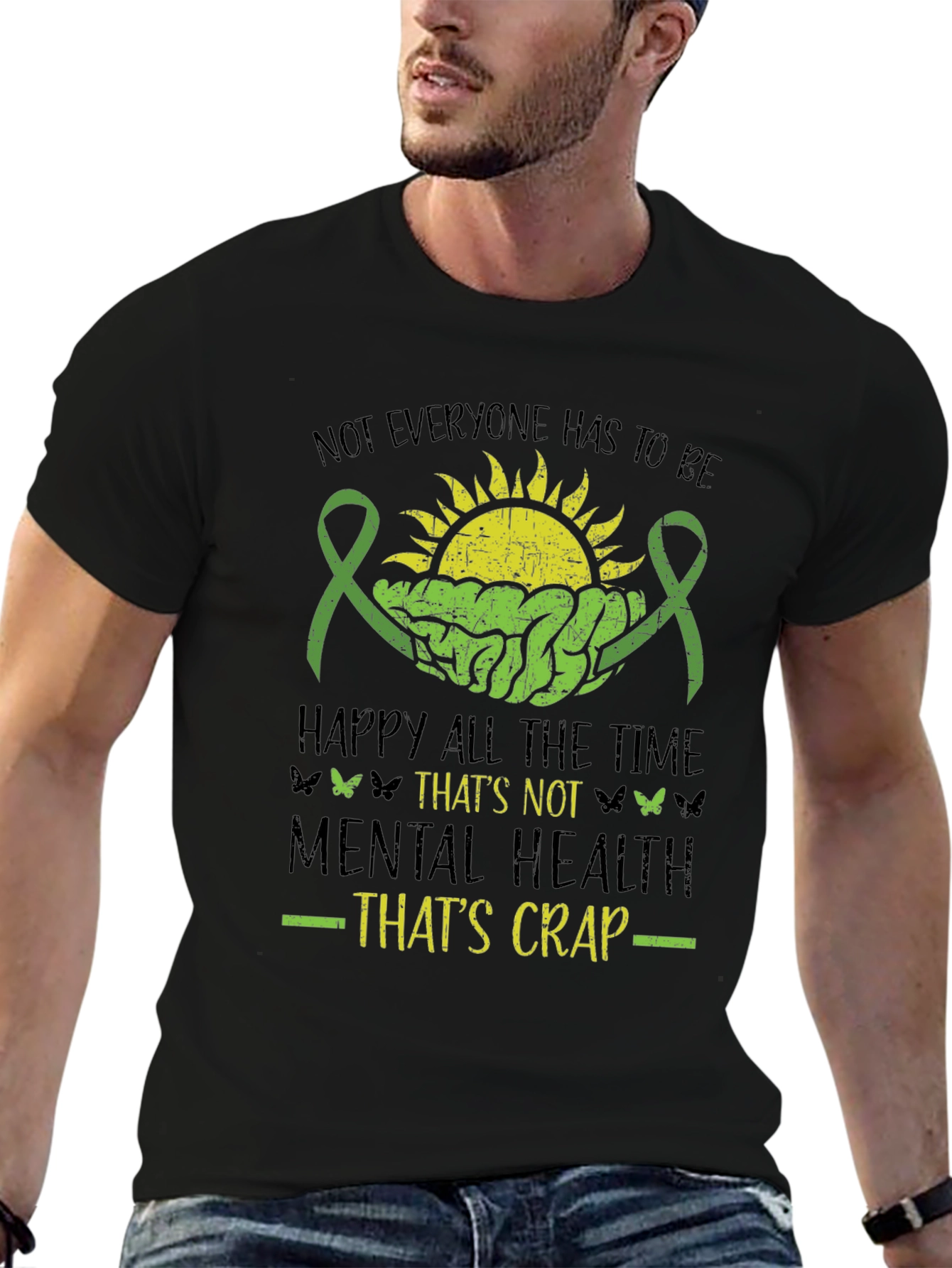 Mental Health Awareness Graphic T-Shirt