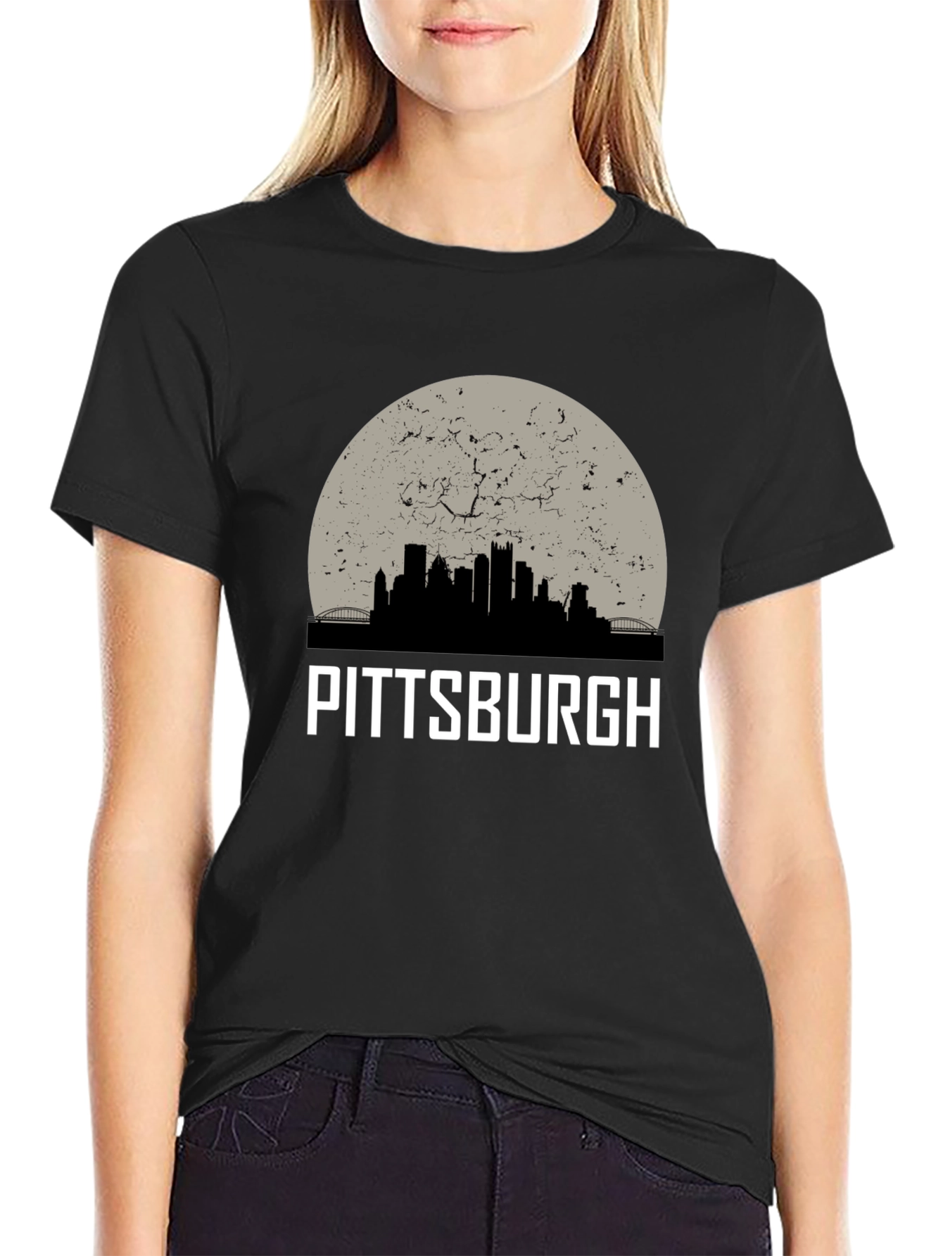 Pittsburgh Skyline Graphic T-Shirt