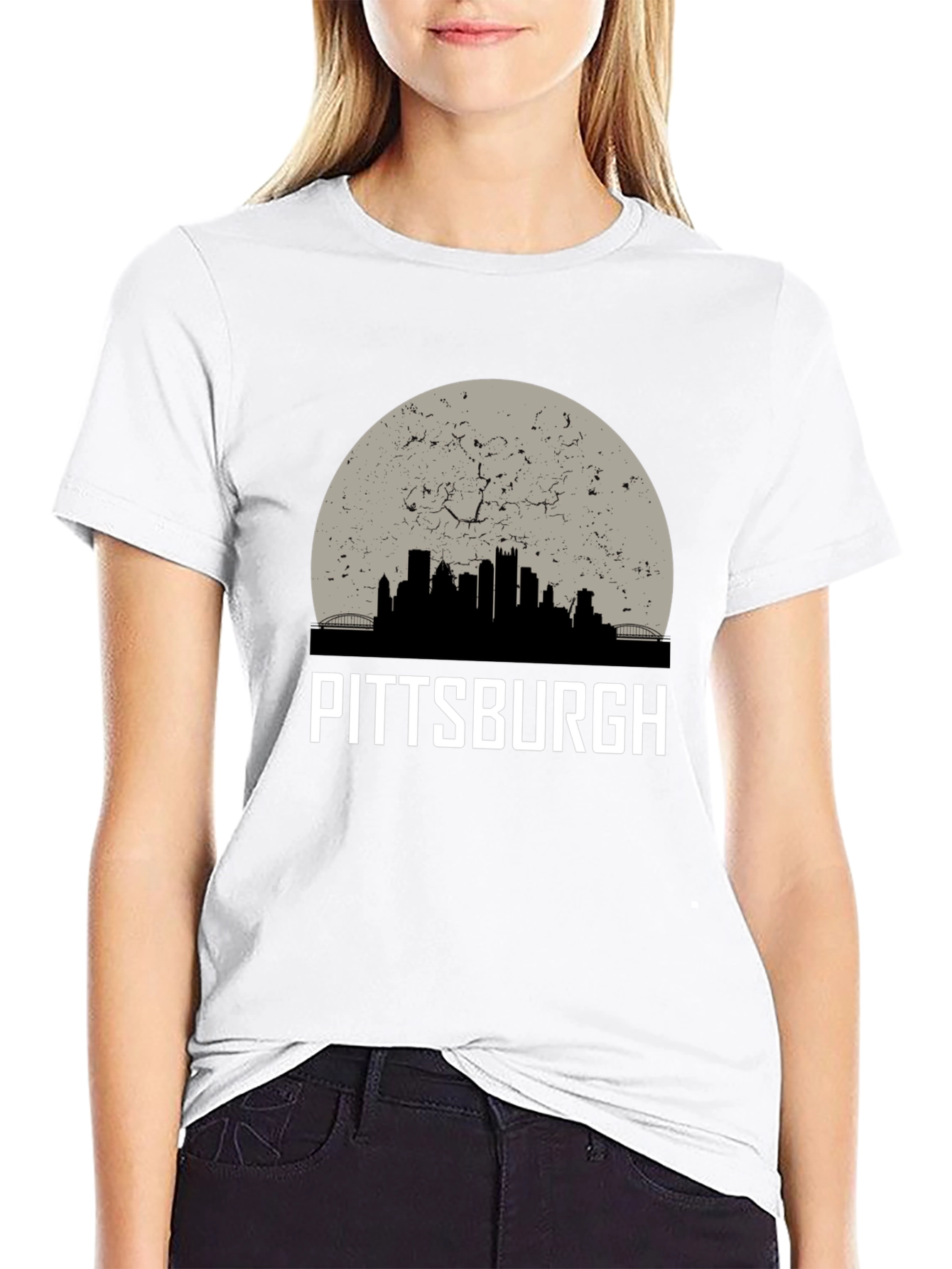 Pittsburgh Skyline Graphic T-Shirt