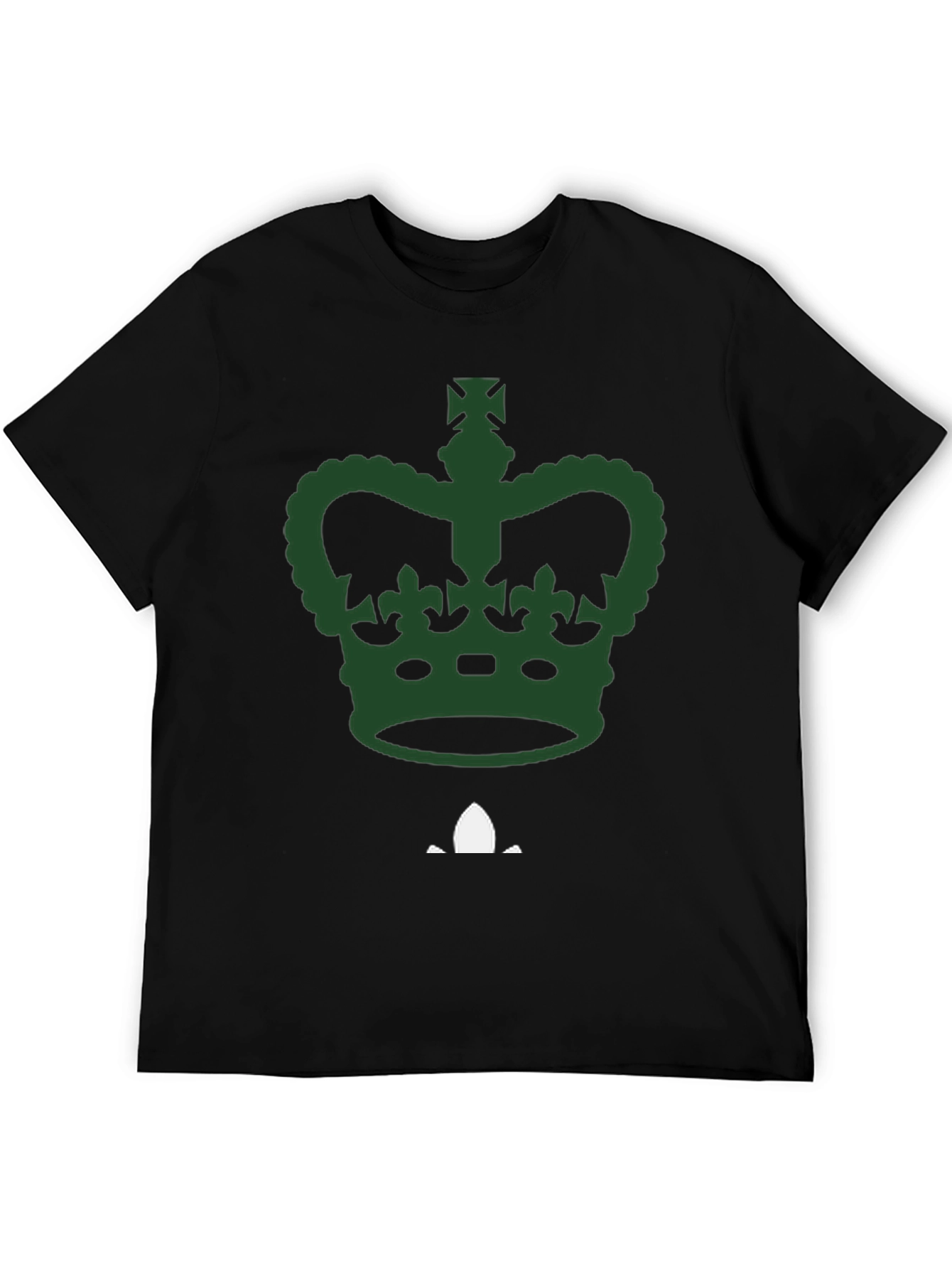 Crown Graphic T-Shirt - Mens Black Tee
