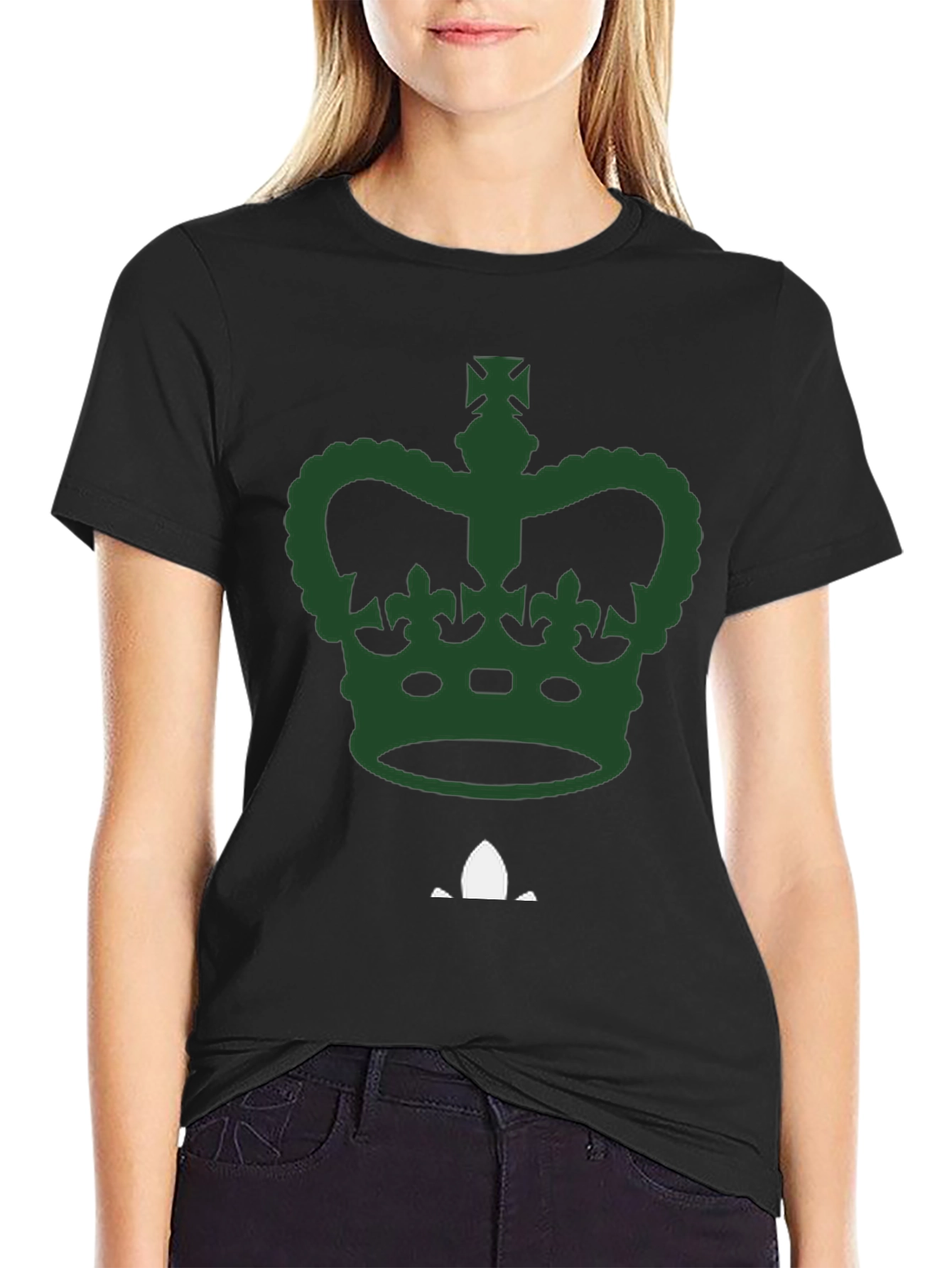 Crown Graphic T-Shirt - Mens Black Tee