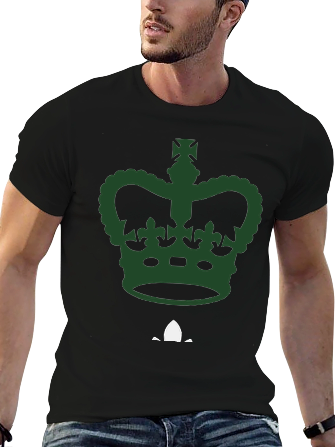Crown Graphic T-Shirt - Mens Black Tee