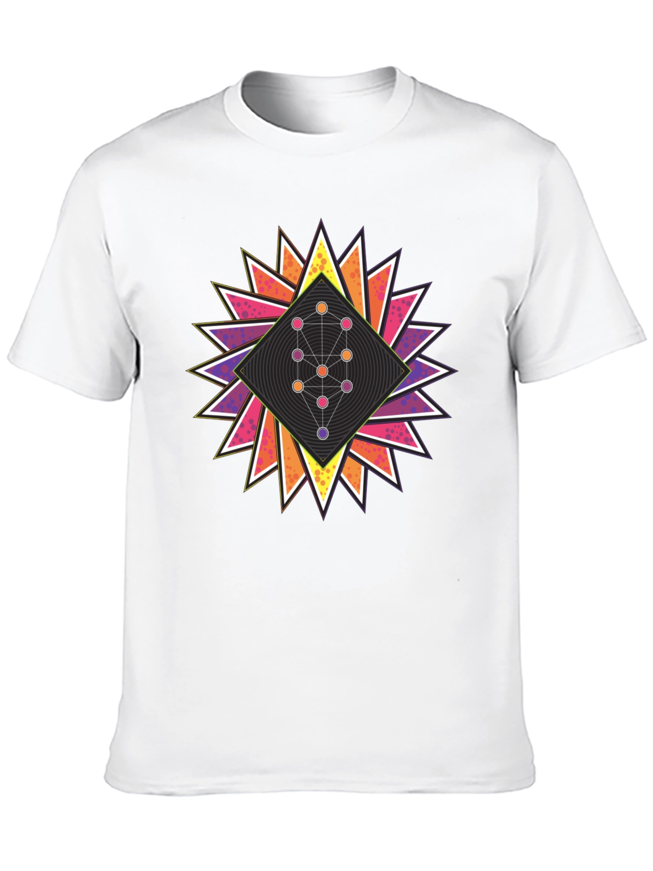 Geometric Tree of Life Graphic Tee