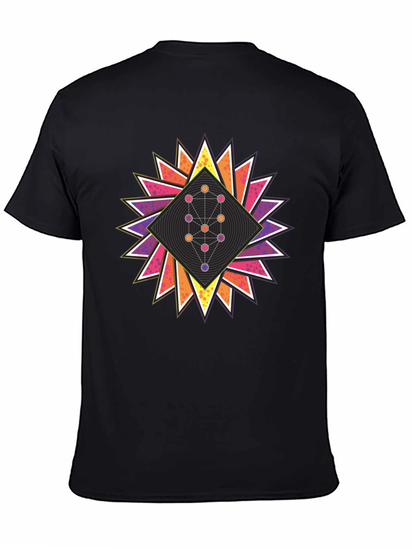 Geometric Tree of Life Graphic Tee