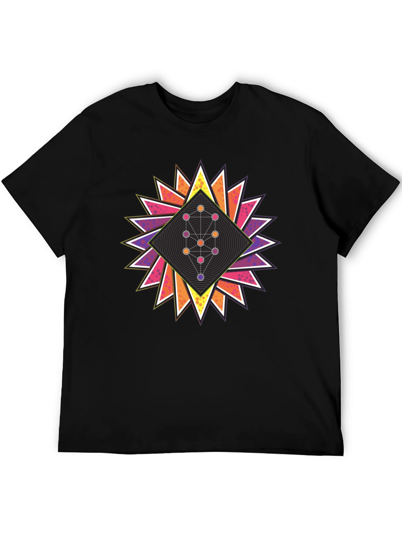 Geometric Tree of Life Graphic Tee