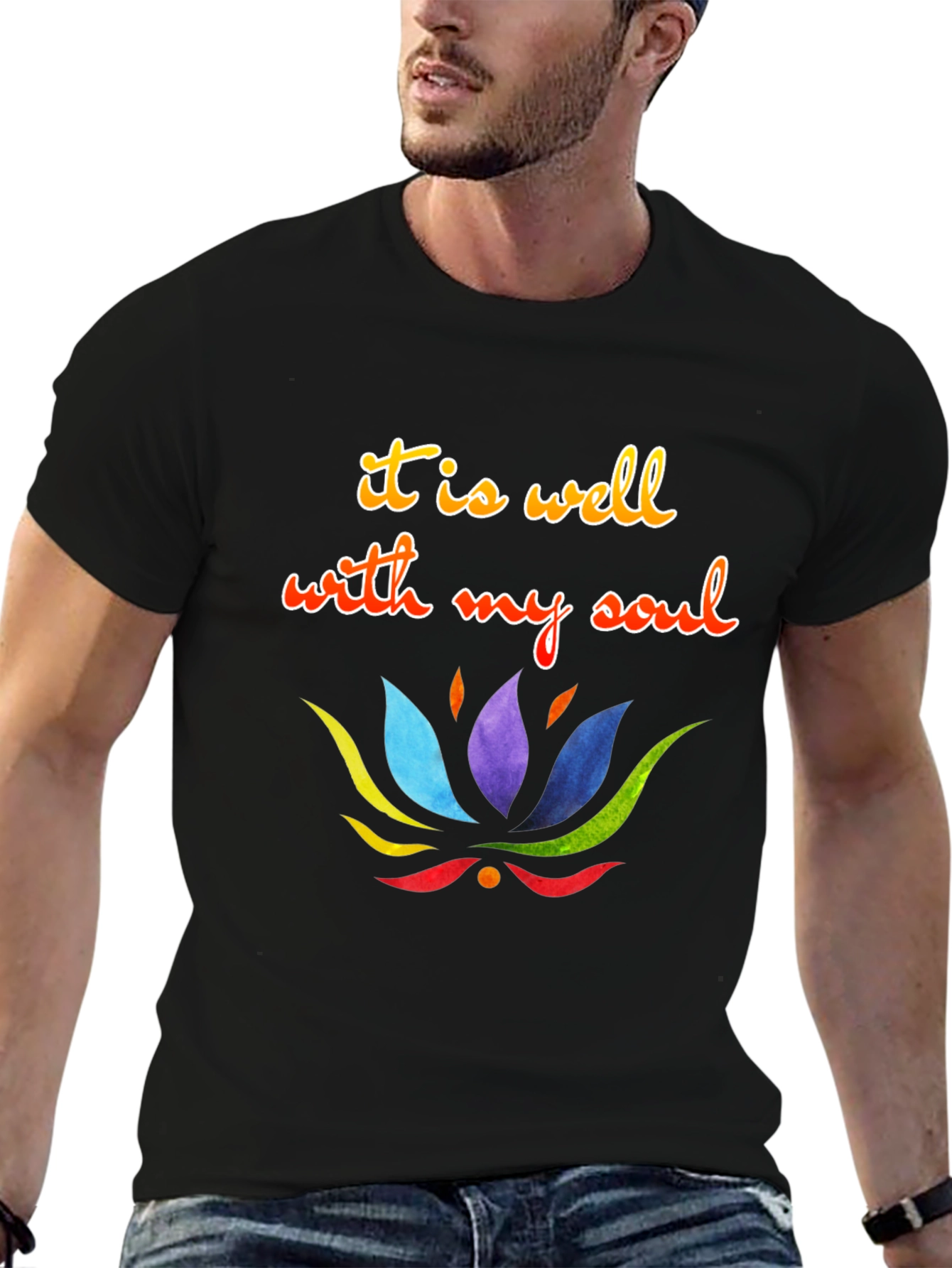 Well With My Soul Graphic Tee Shirt