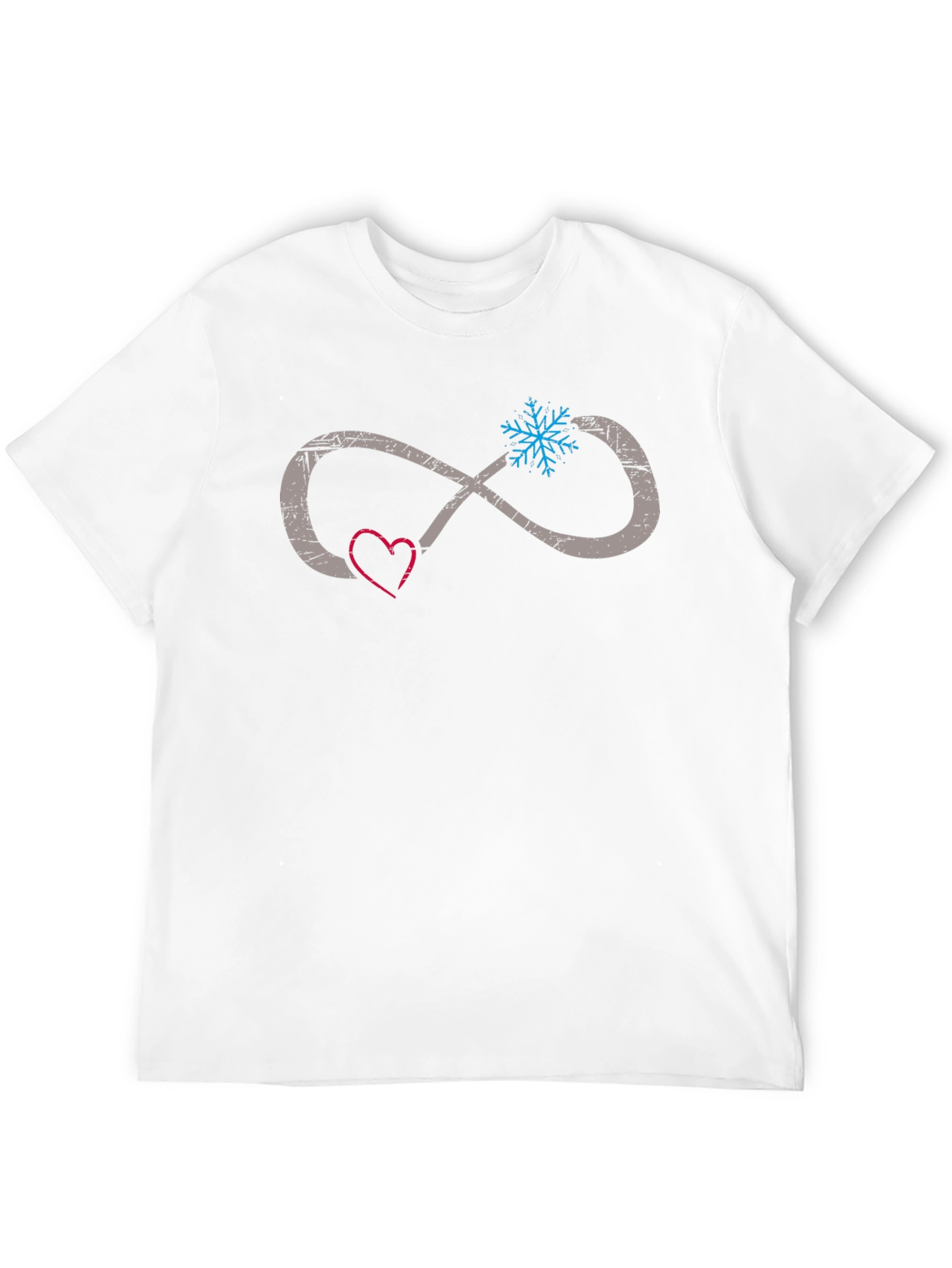 Infinity Love Snowflake Graphic Tee