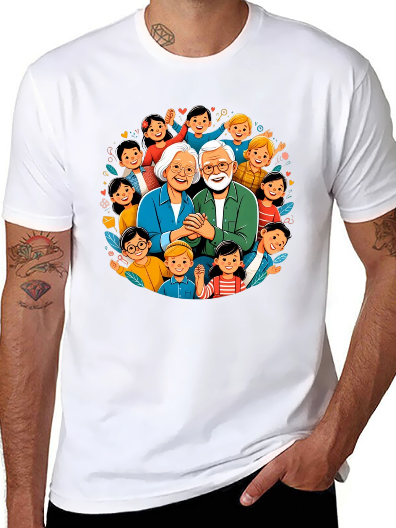 Grandparents & Grandchildren T-Shirt