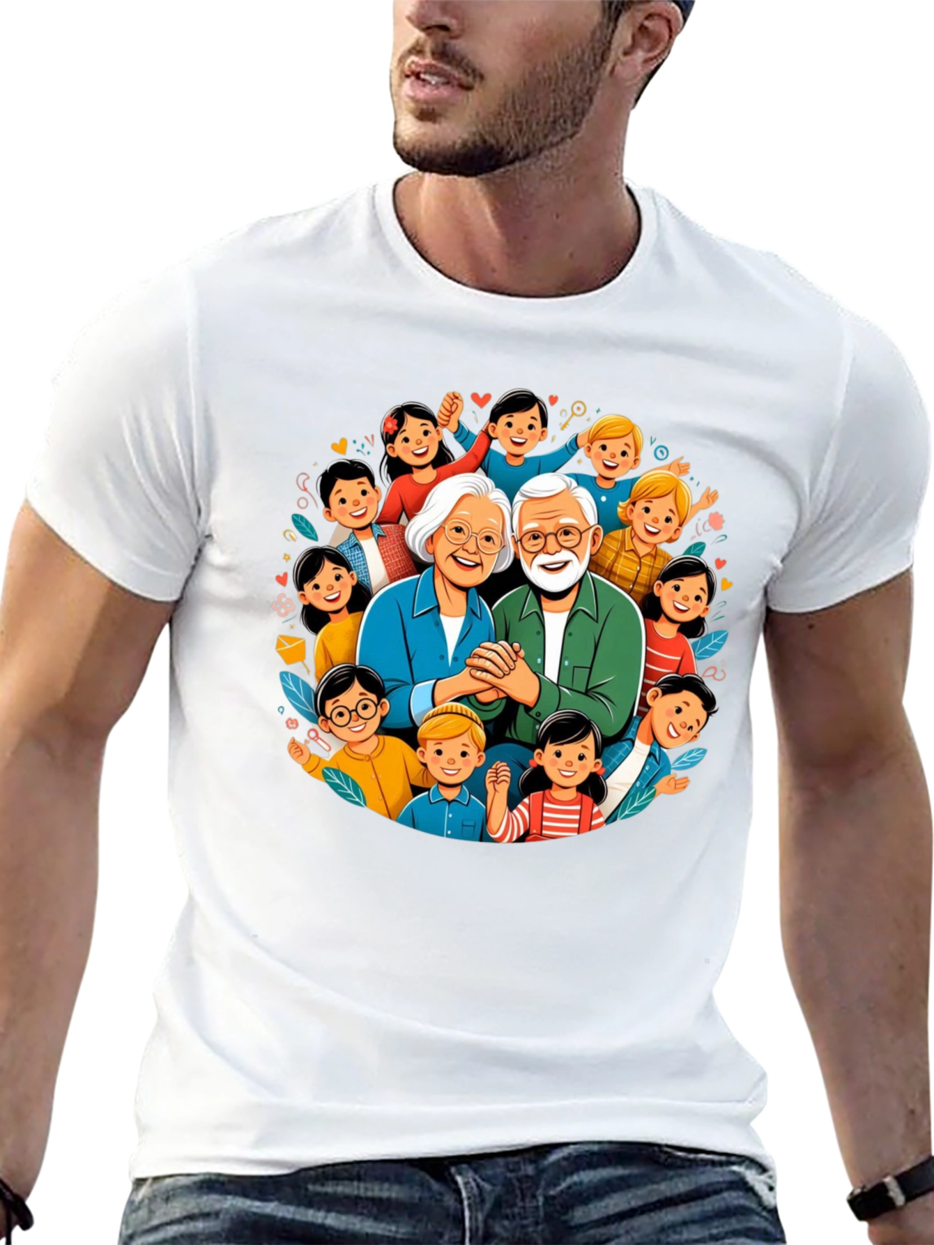 Grandparents & Grandchildren T-Shirt