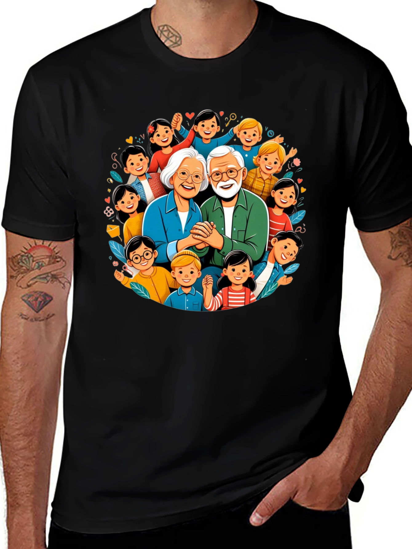 Grandparents & Grandchildren T-Shirt