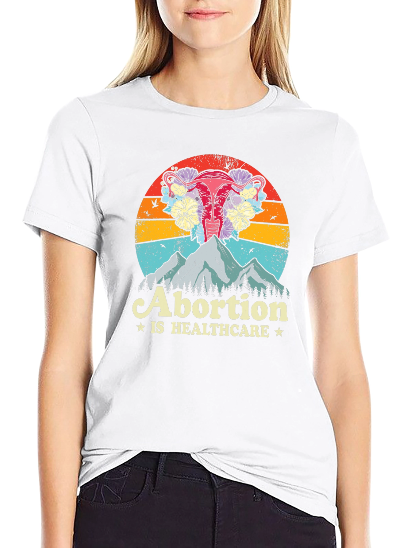 Abortion is Healthcare Graphic Tee