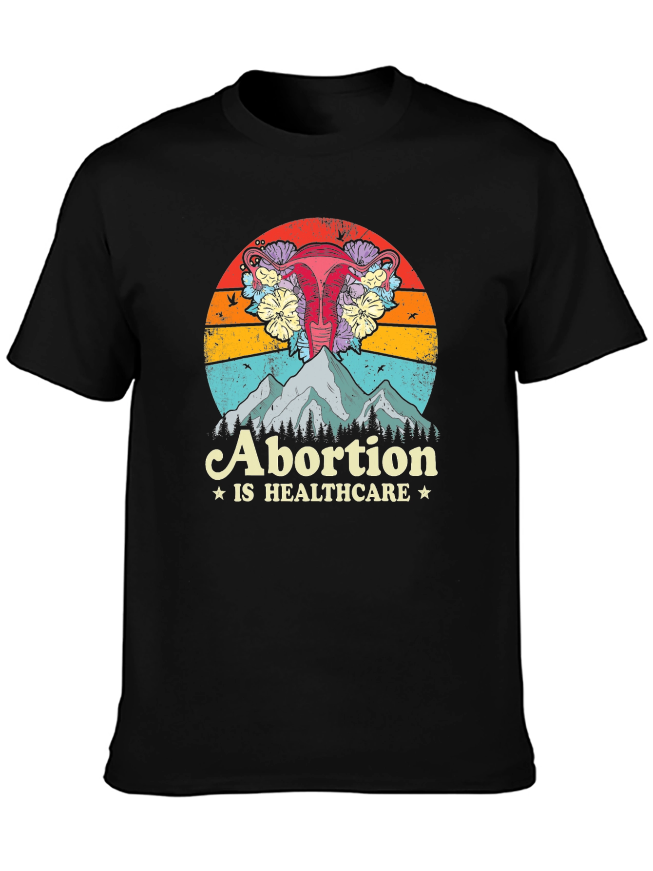 Abortion is Healthcare Graphic Tee