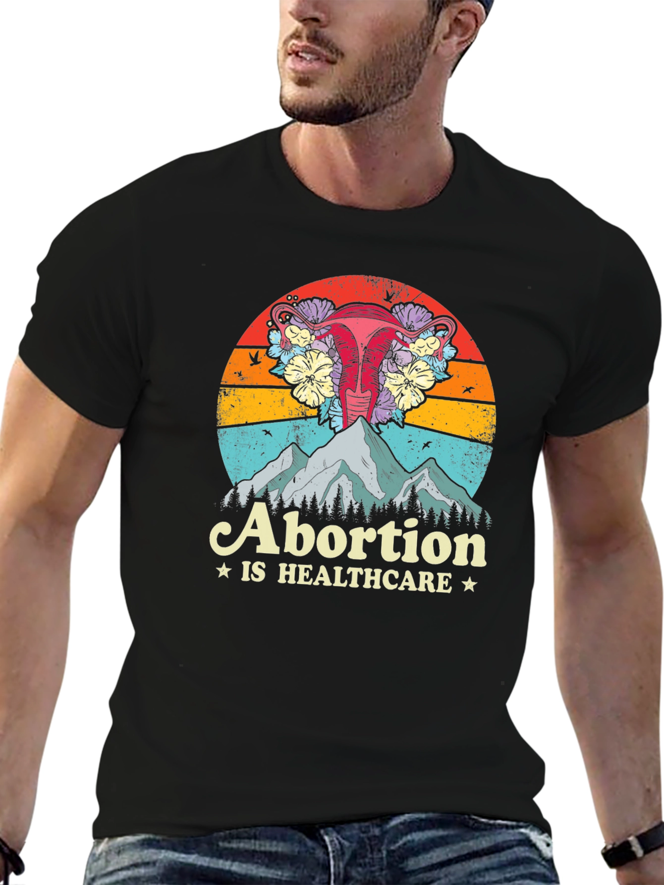Abortion is Healthcare Graphic Tee