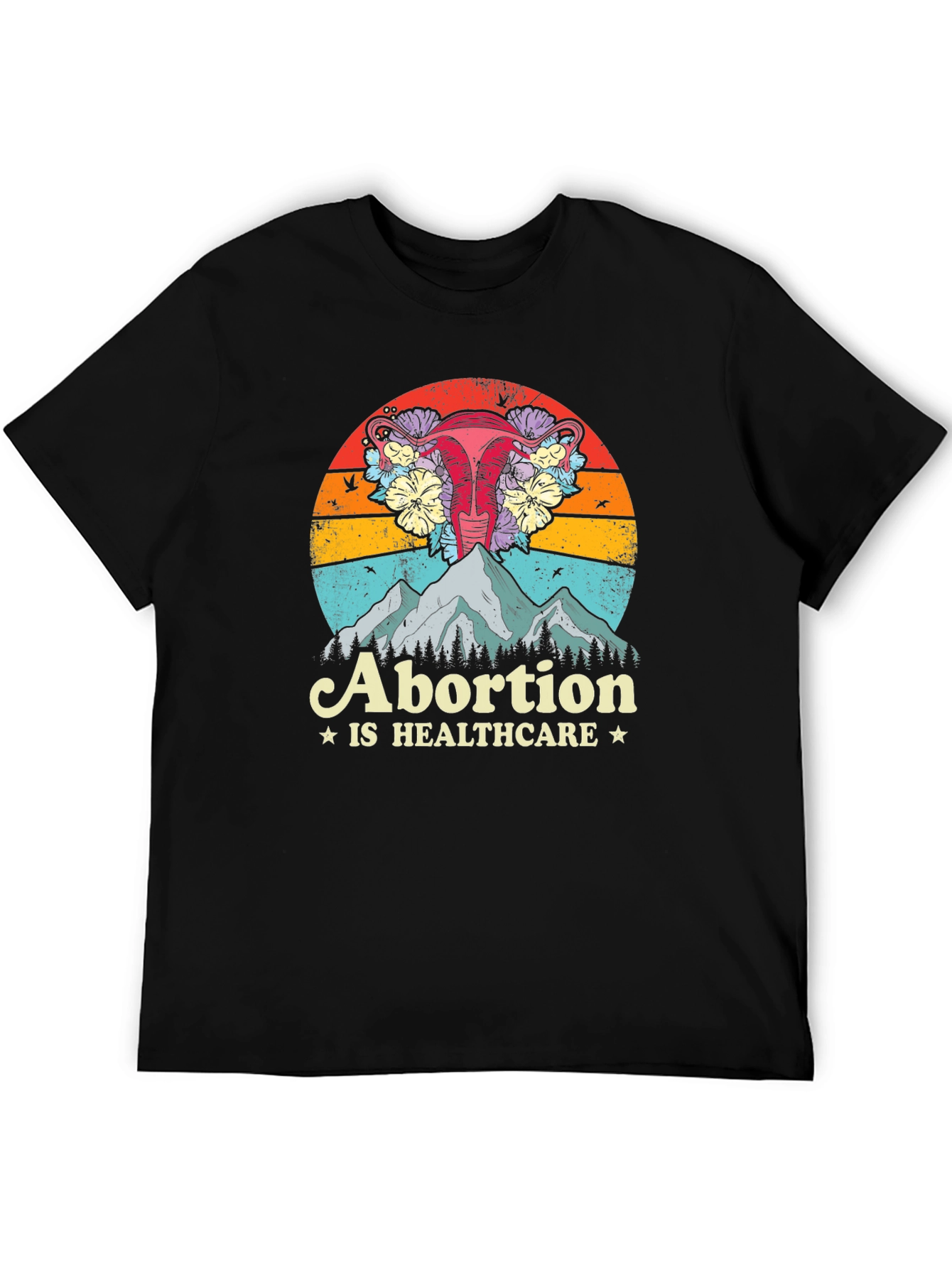 Abortion is Healthcare Graphic Tee