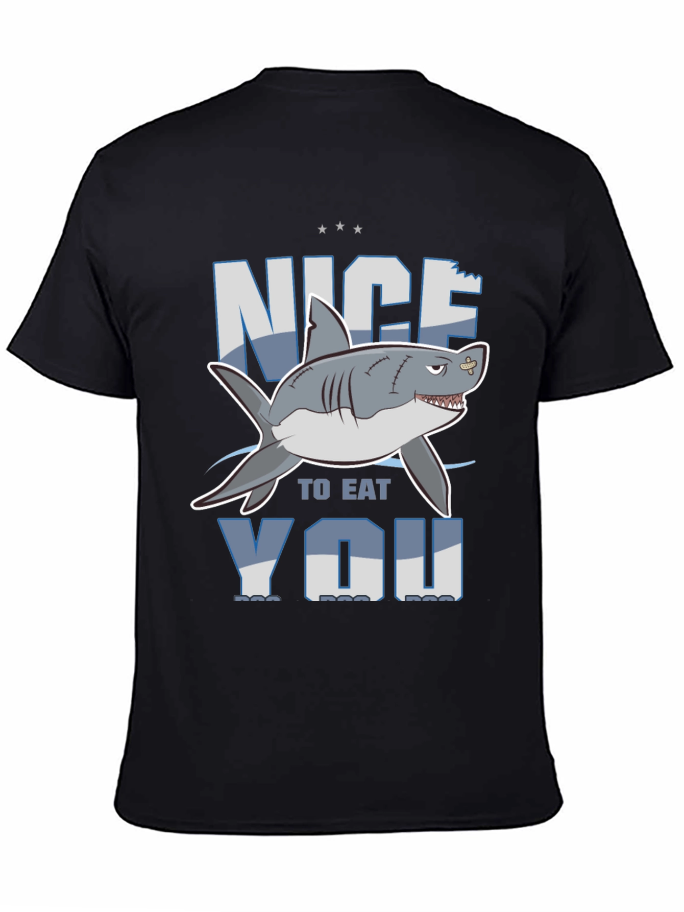 Nice to Eat You Shark Graphic T-Shirt
