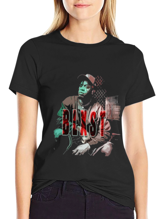 Blxst Graphic Print Black T-Shirt