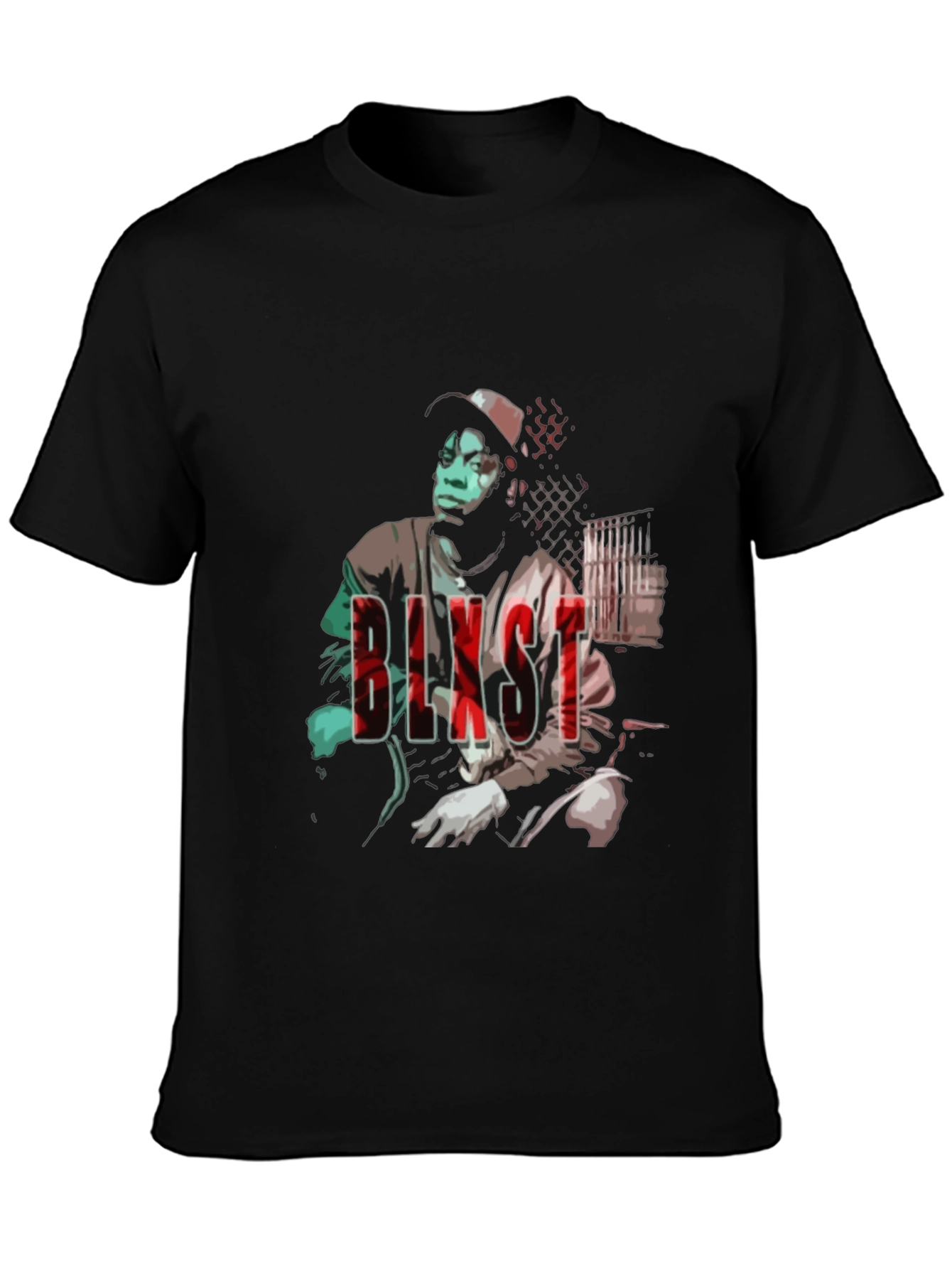 Blxst Graphic Print Black T-Shirt