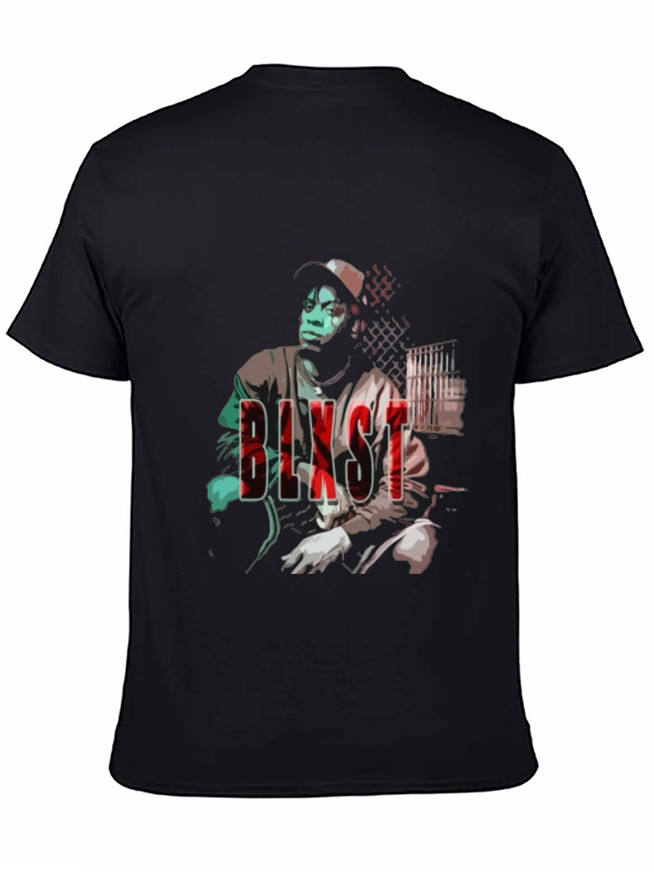 Blxst Graphic Print Black T-Shirt