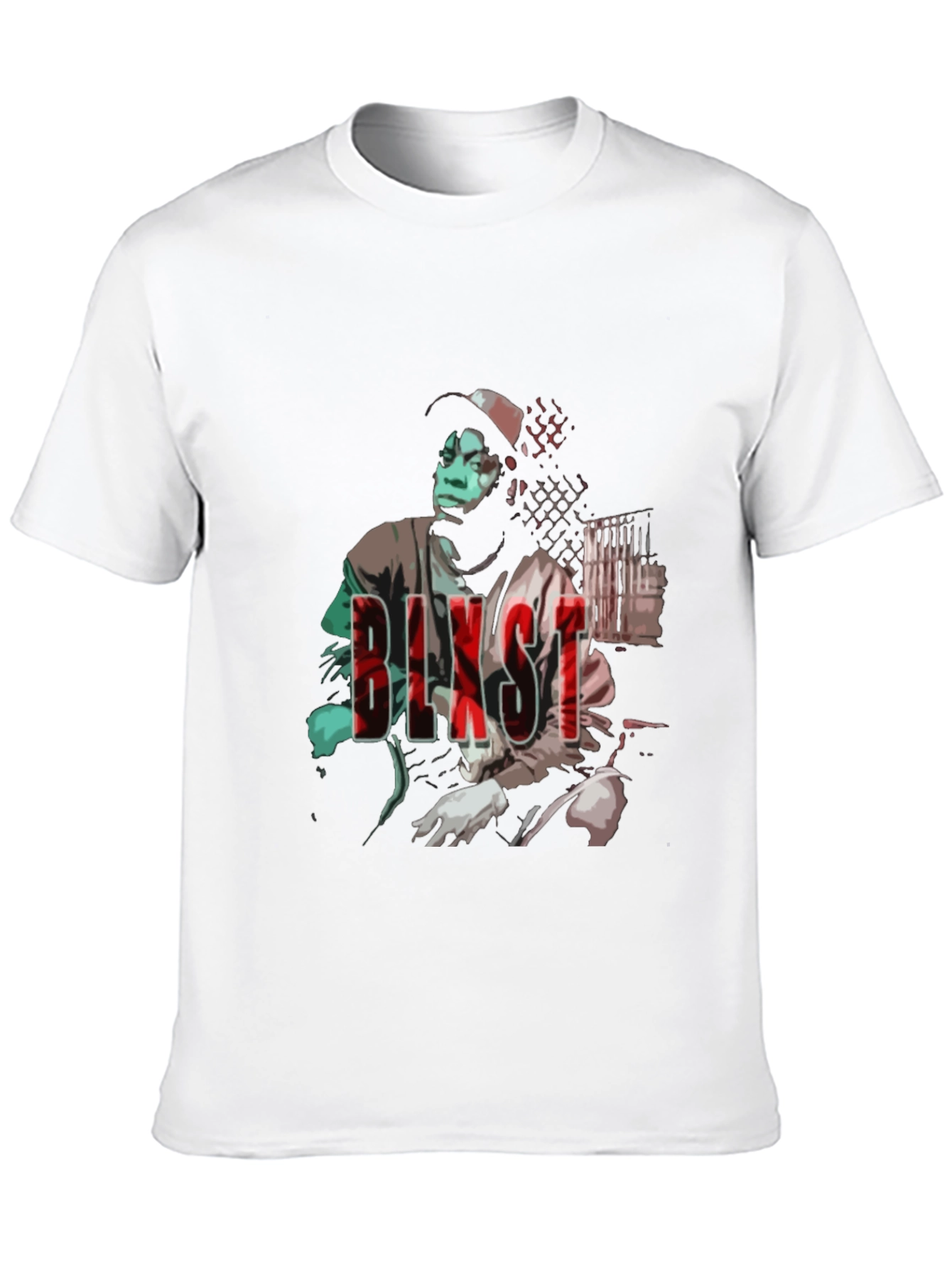 Blxst Graphic Print Black T-Shirt