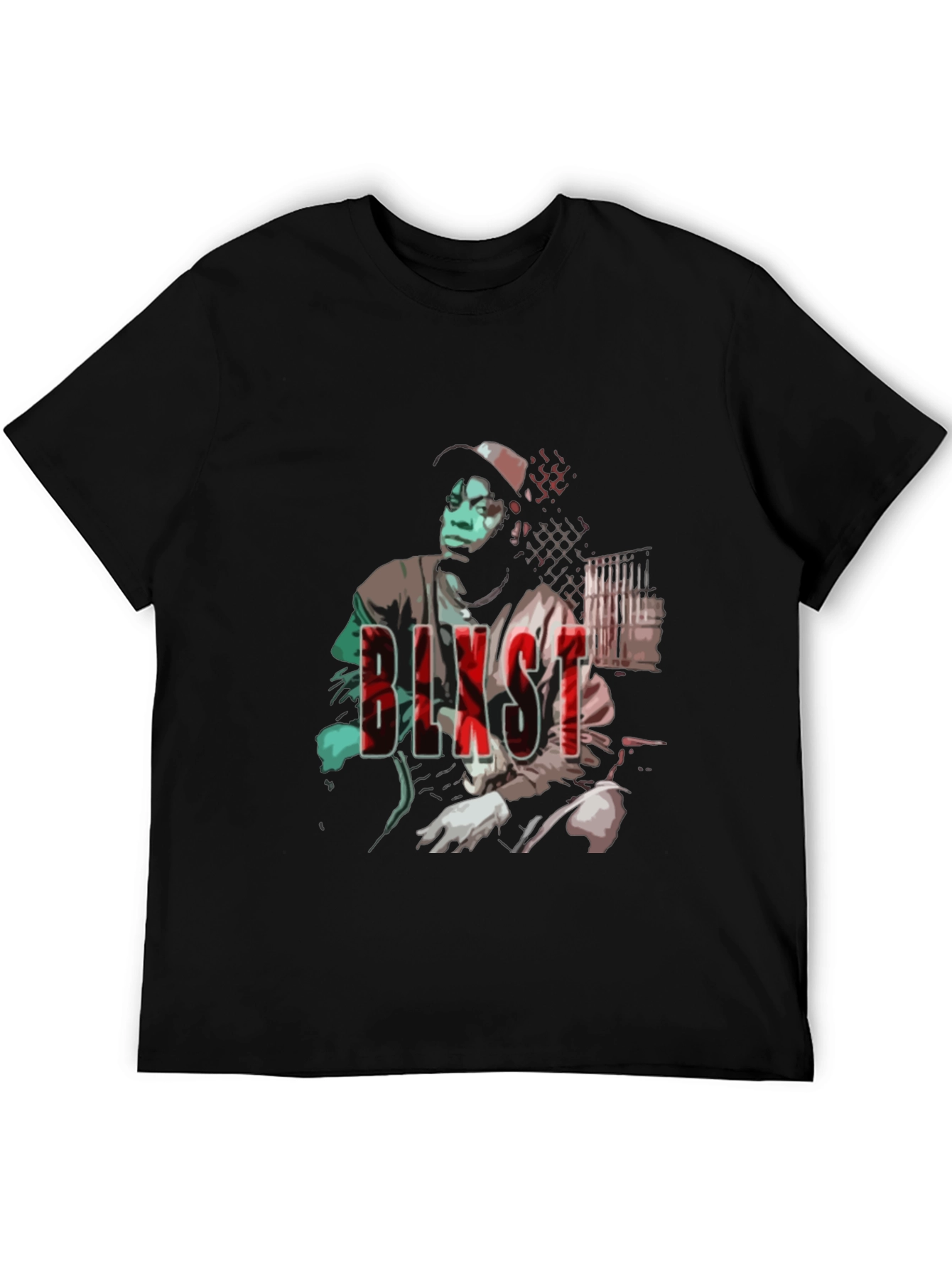 Blxst Graphic Print Black T-Shirt