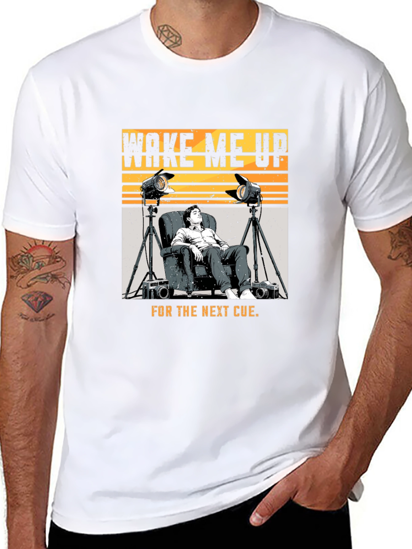 Wake Me Up T-Shirt - Next Cue Design