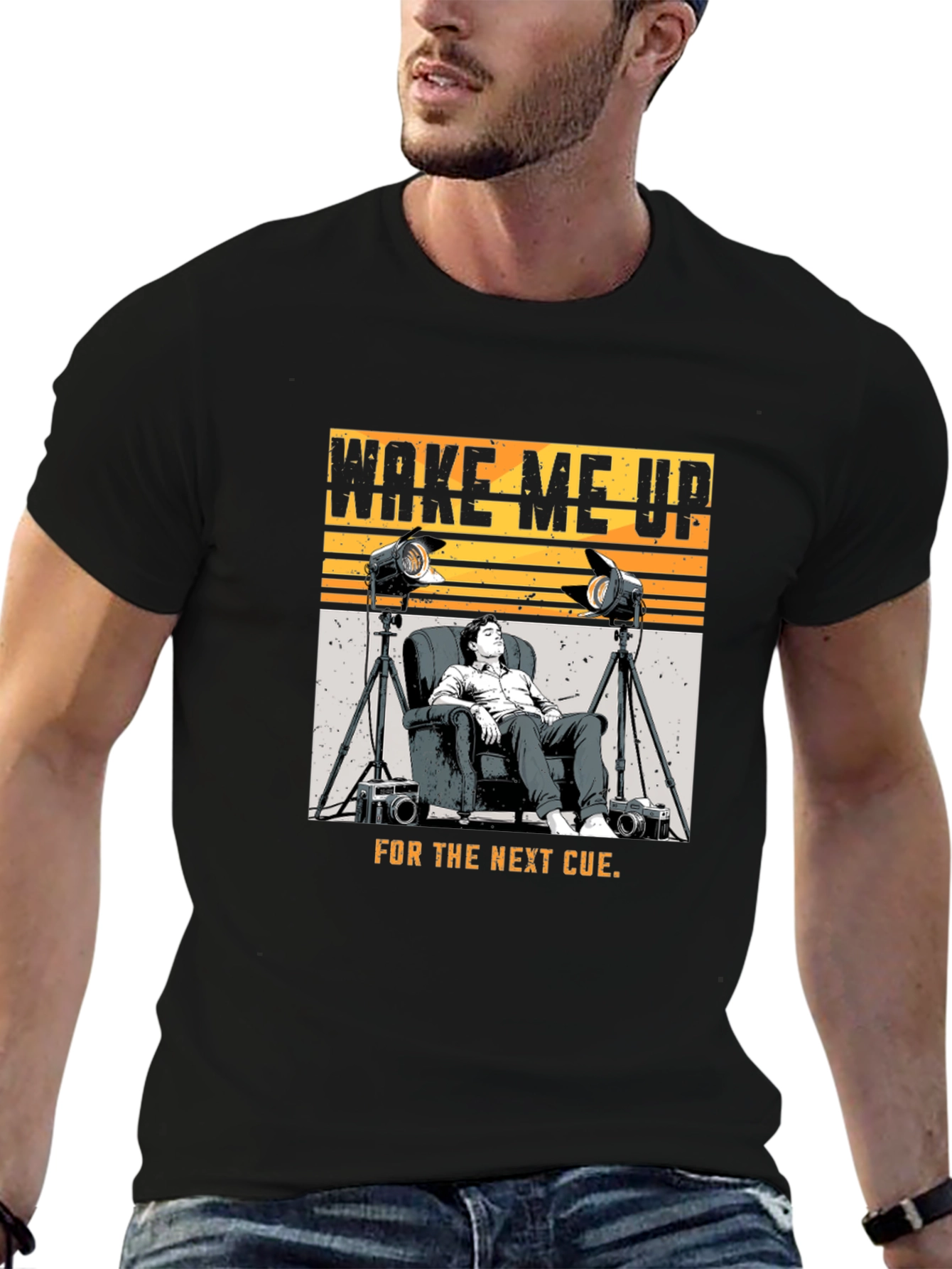 Wake Me Up T-Shirt - Next Cue Design