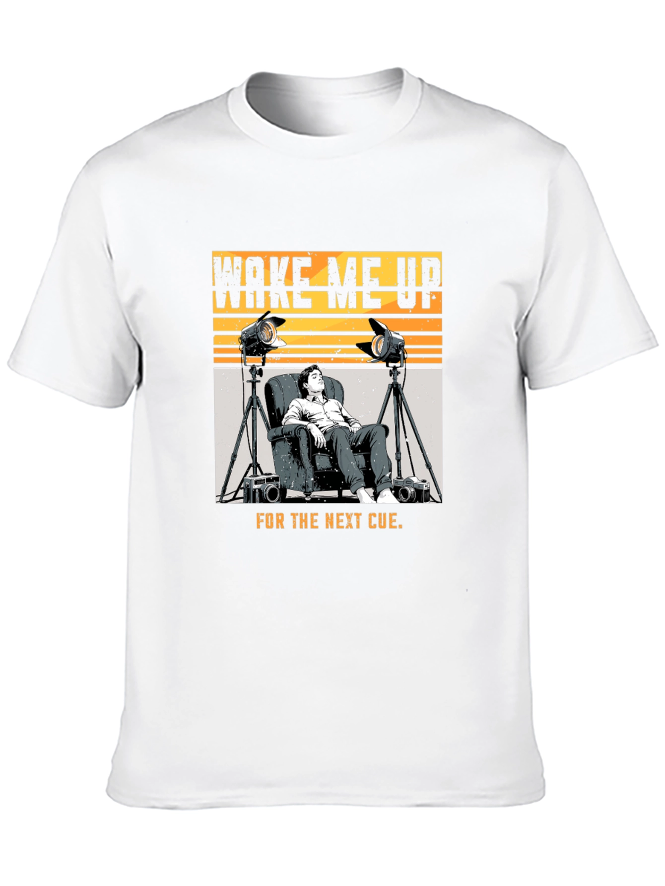 Wake Me Up T-Shirt - Next Cue Design