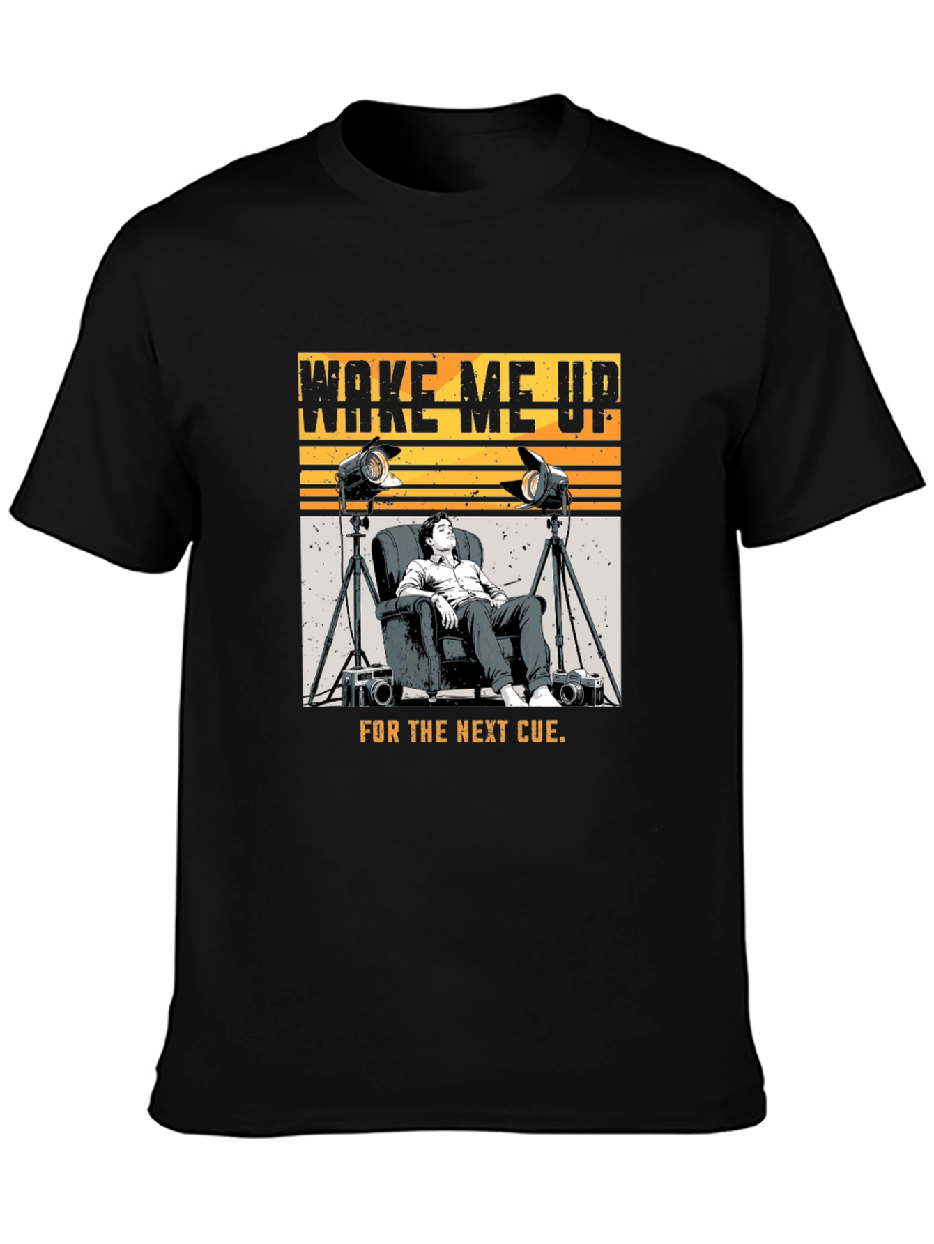 Wake Me Up T-Shirt - Next Cue Design