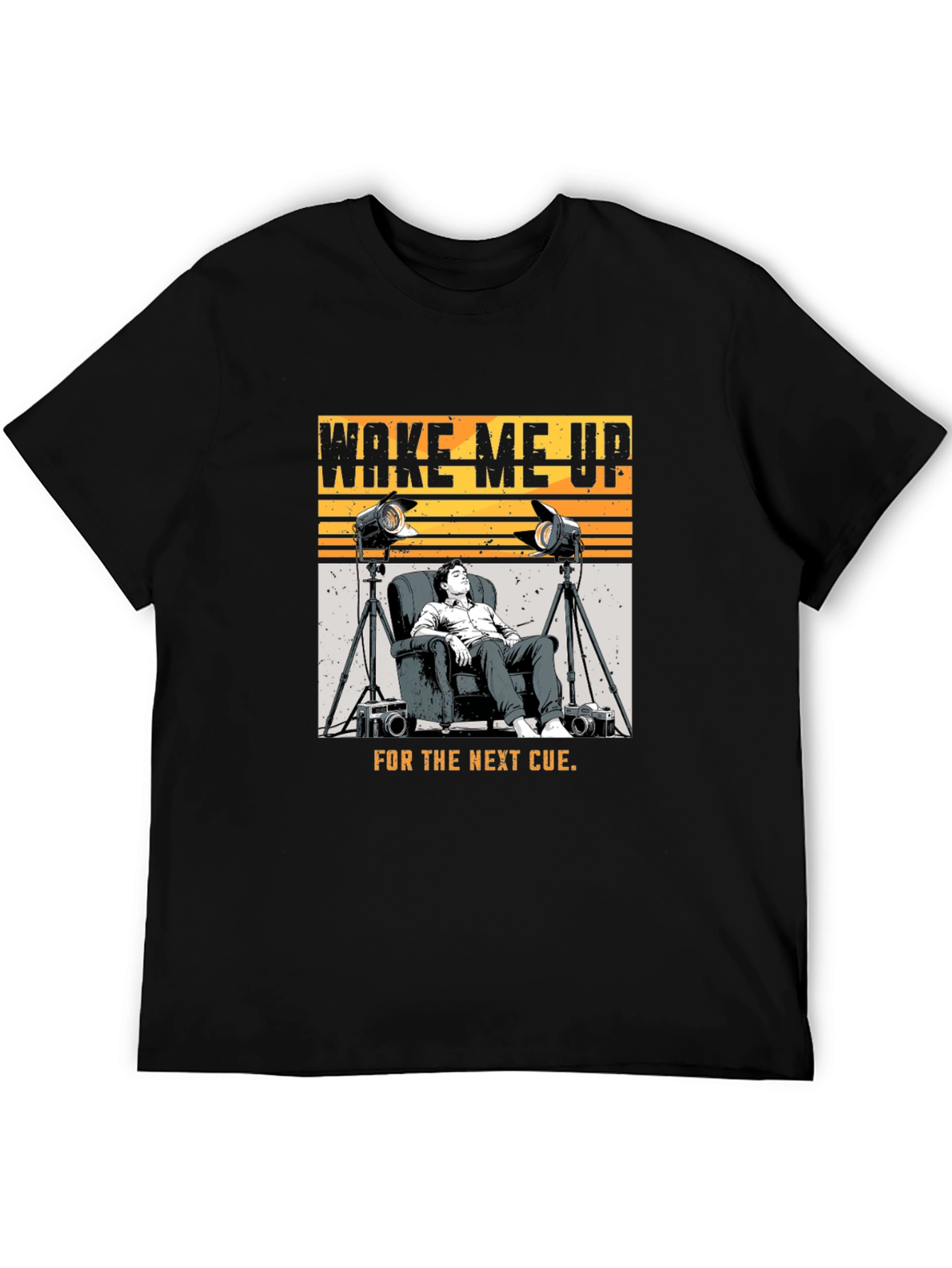 Wake Me Up T-Shirt - Next Cue Design