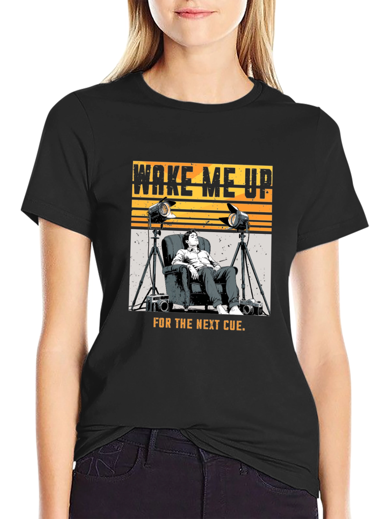Wake Me Up T-Shirt - Next Cue Design