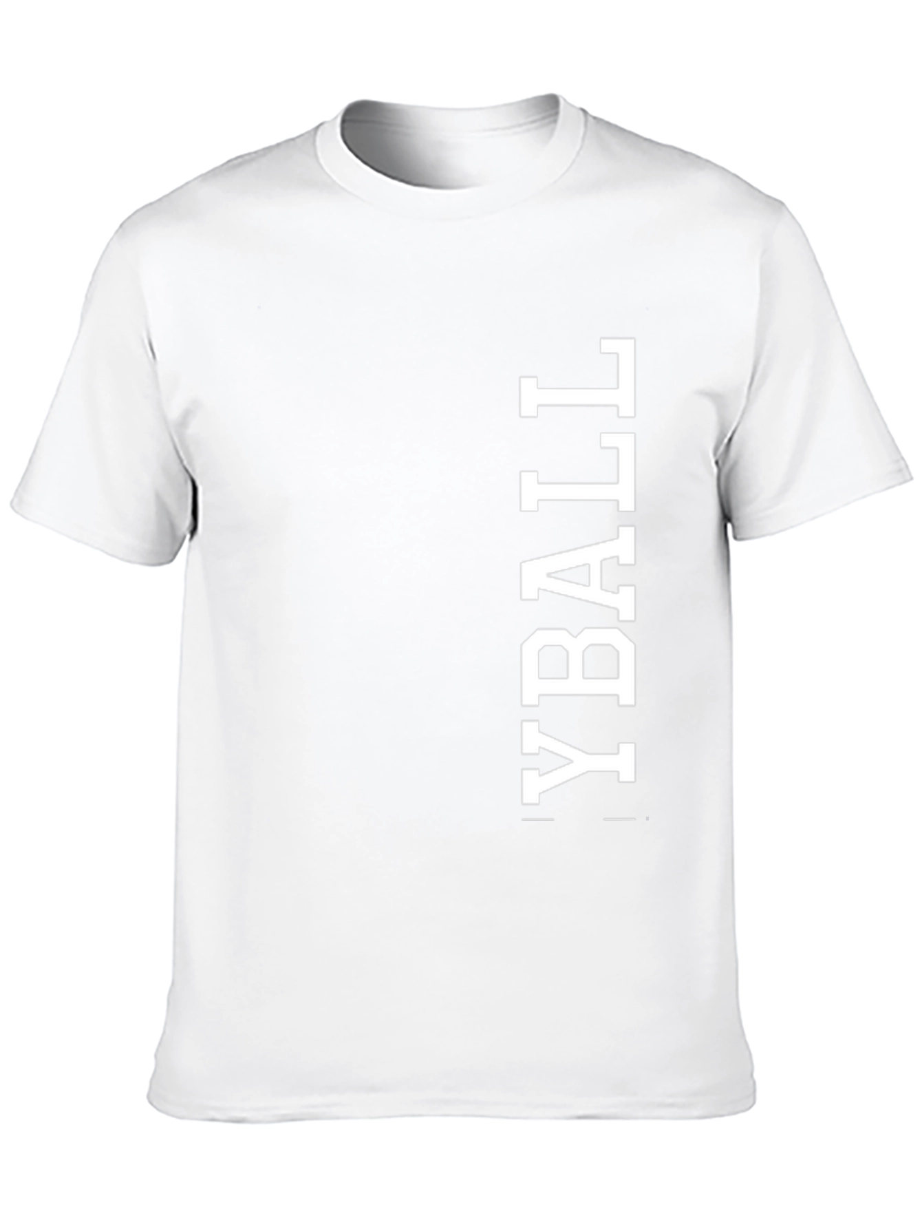 YBALL Black Graphic Tee